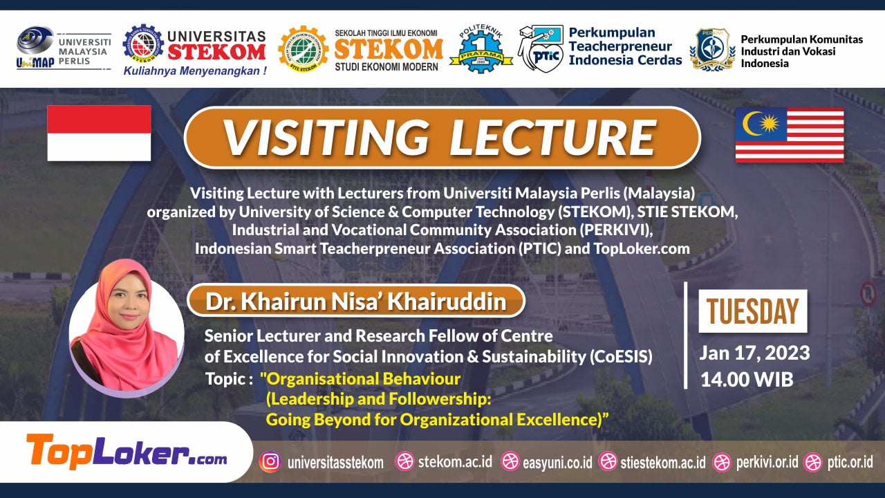 VISITING LECTURE DAY 2 Organisational Behaviour (Leadership and Followeship: Going Beyond For Organizational Excellence)
