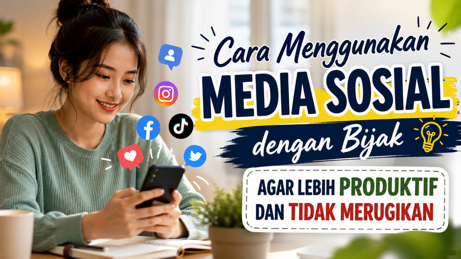Cara Menggunakan Media Sosial Dengan Bijak Agar Lebih Produktif Dan Tidak Merugikan