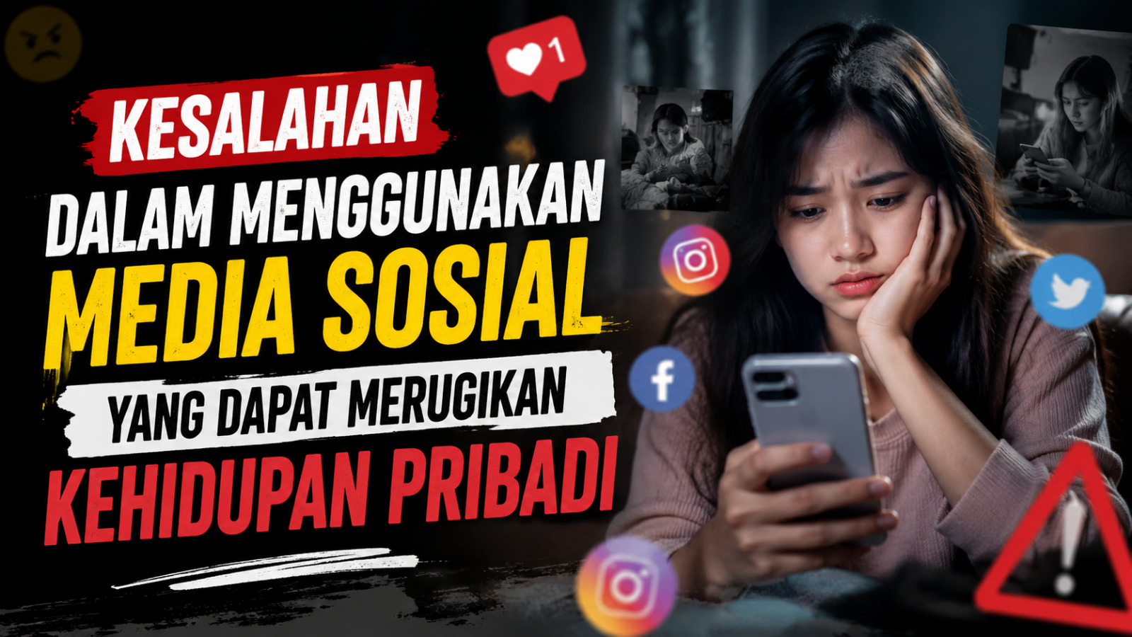Kesalahan Dalam Menggunakan Media Sosial yang Dapat Merugikan Kehidupan Pribadi