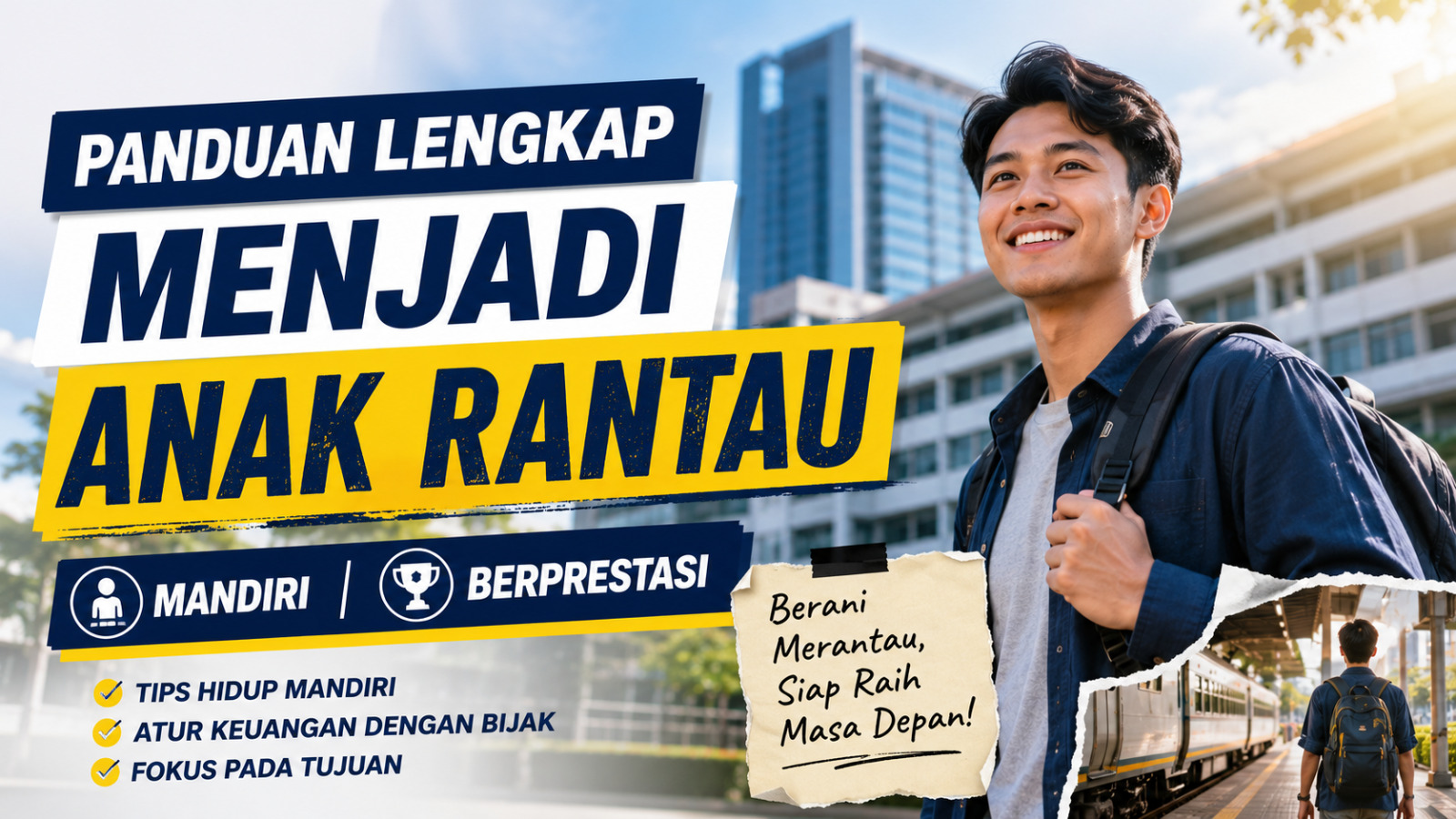 Panduan Lengkap Menjadi Anak Rantau yang Mandiri dan Berprestasi