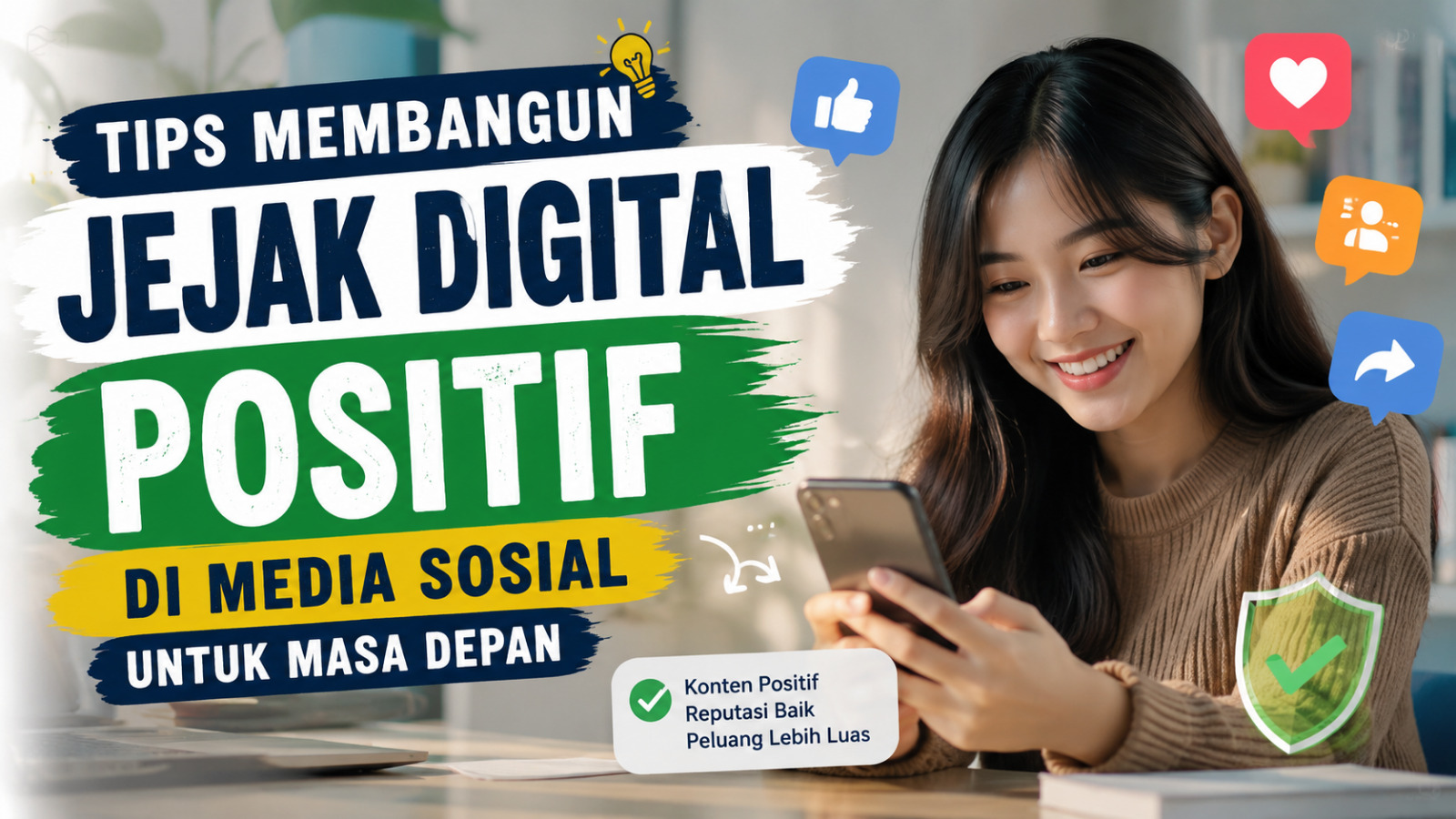 Tips Membangun Jejak Digital Positif Di Media Sosial Untuk Masa Depan