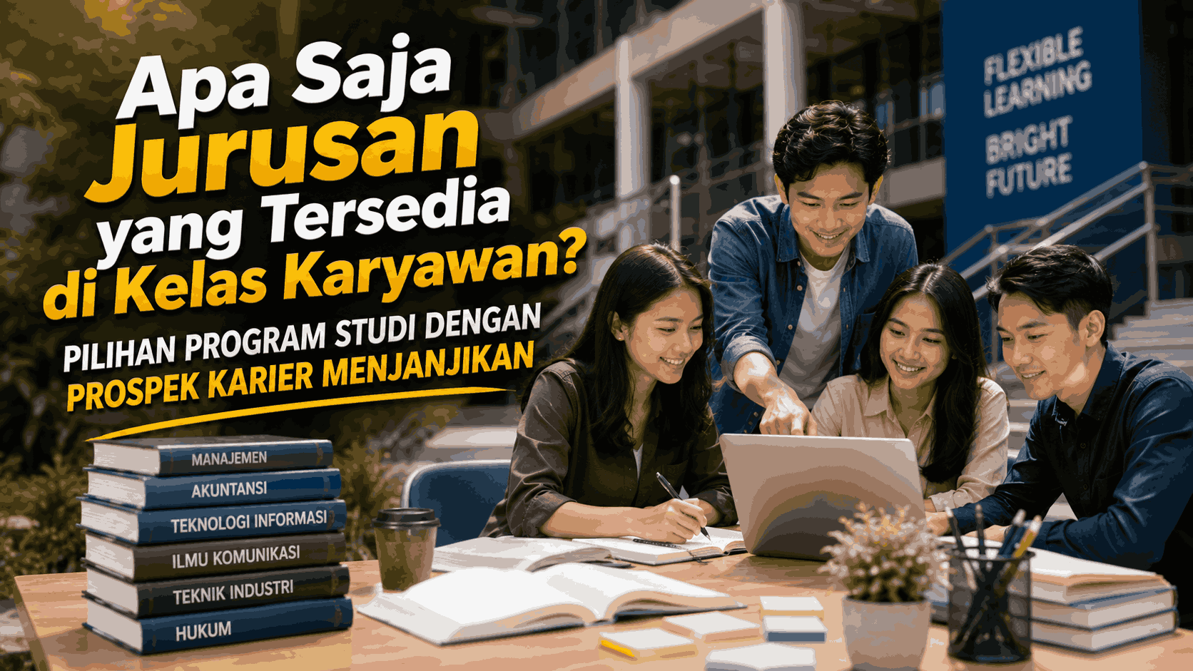 Apa Saja Jurusan yang Tersedia di Kelas Karyawan? Pilihan Program Studi dengan Prospek Karier Menjanjikan