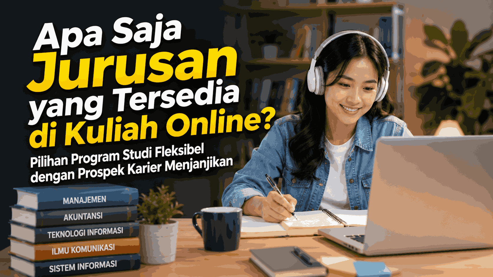 Apa Saja Jurusan yang Tersedia di Kuliah Online? Pilihan Program Studi Fleksibel dengan Prospek Karier Menjanjikan