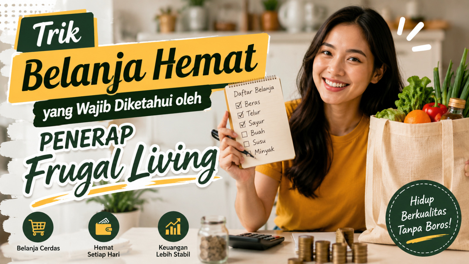 Trik Belanja Hemat yang Wajib Diketahui oleh Penerap Frugal Living