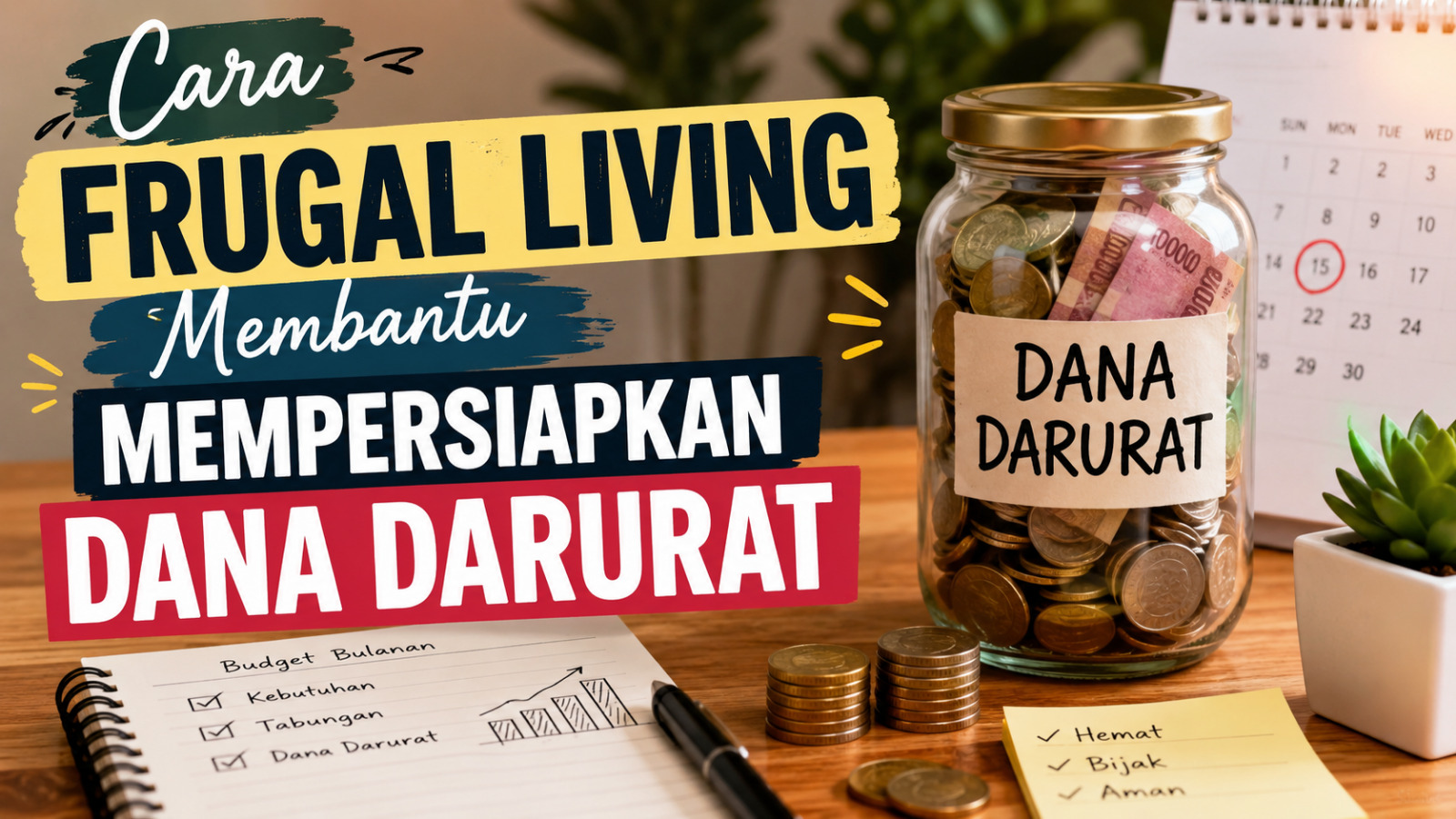 Cara Frugal Living Membantu Mempersiapkan Dana Darurat