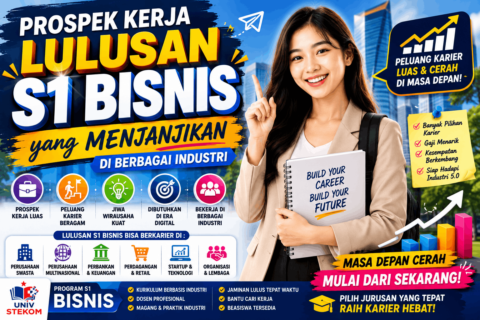 Prospek Kerja Lulusan S1 Bisnis yang Menjanjikan di Berbagai Industri