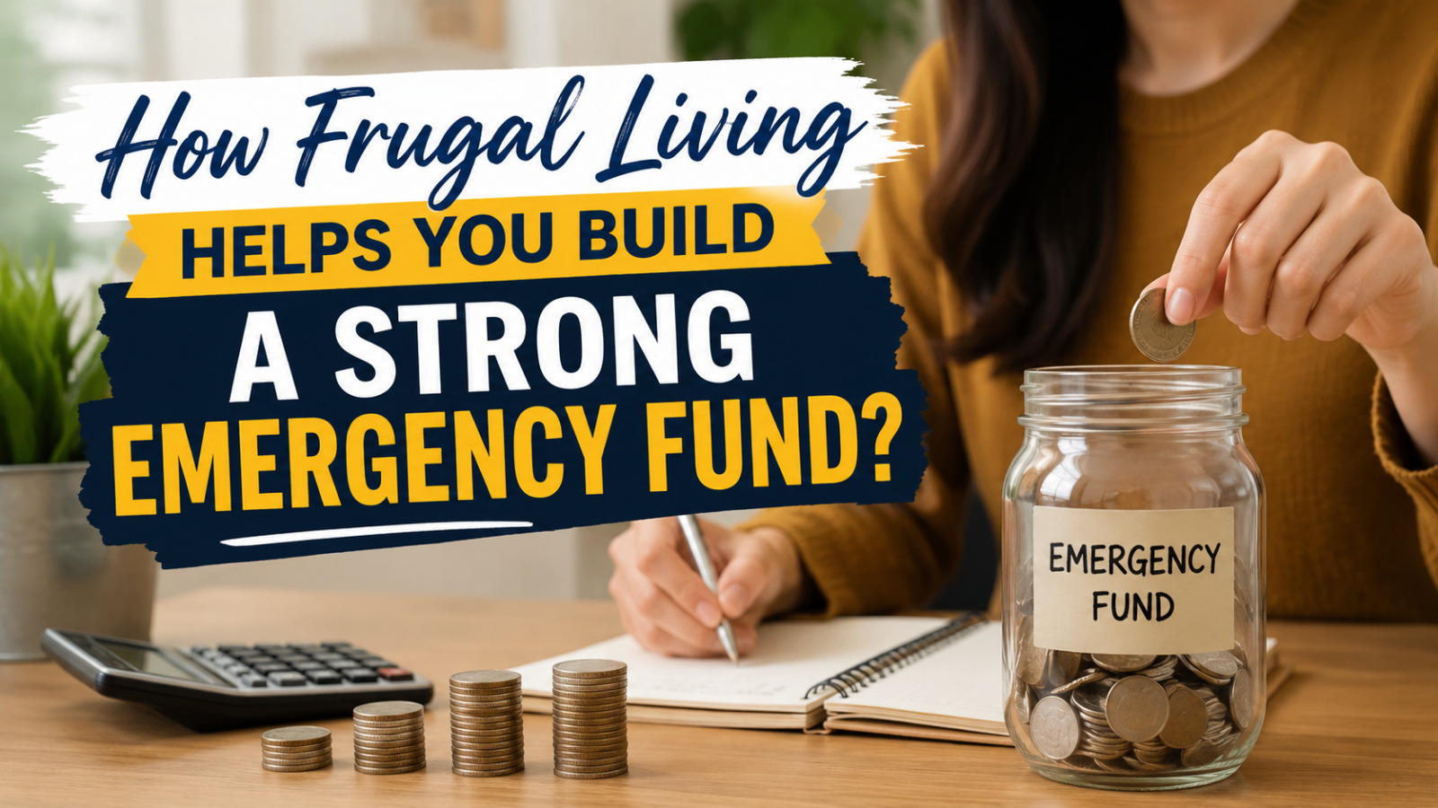 How Frugal Living Helps You Build a Strong Emergency Fund?