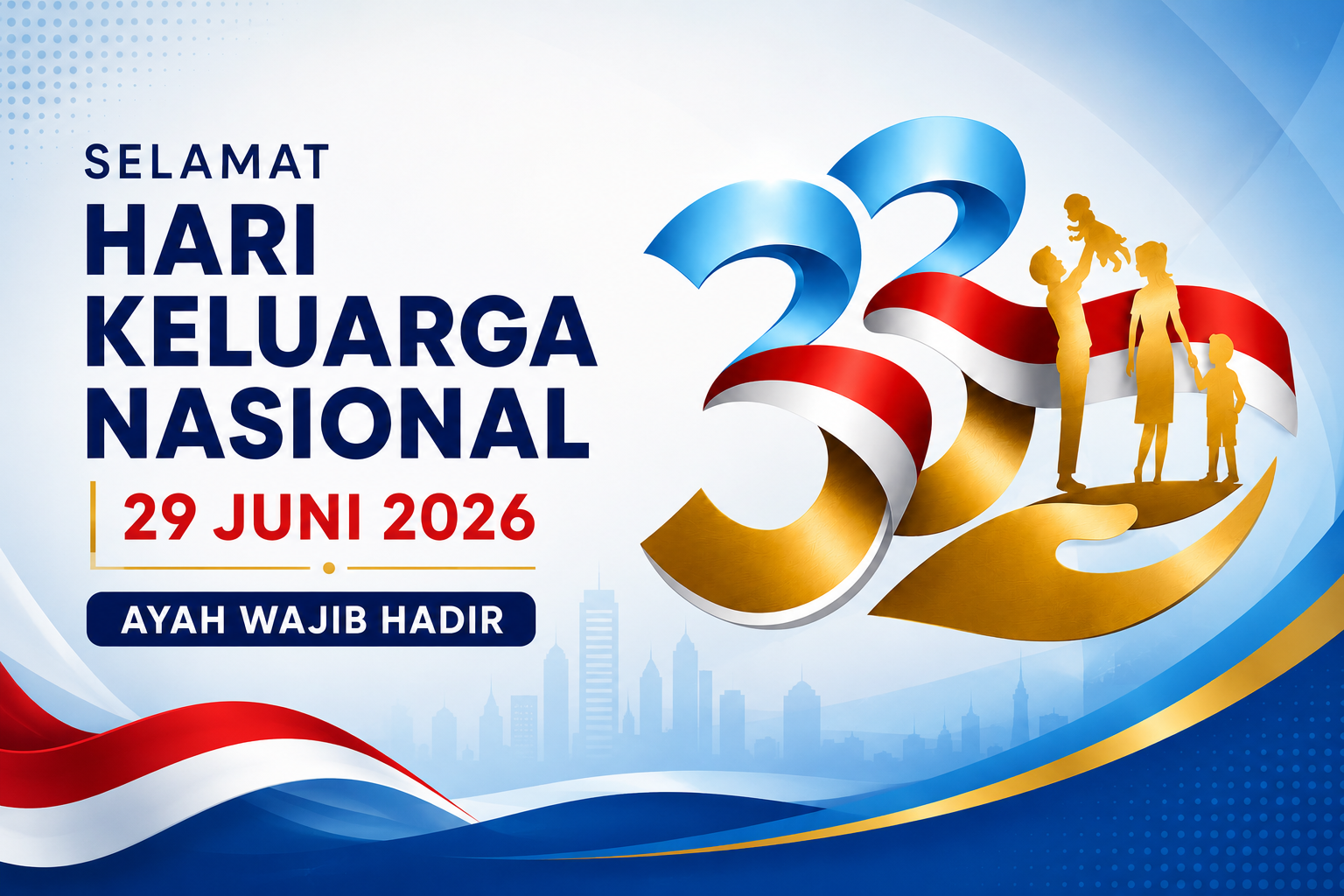 Hari Keluarga Nasional 2026, Ayah Wajib Hadir