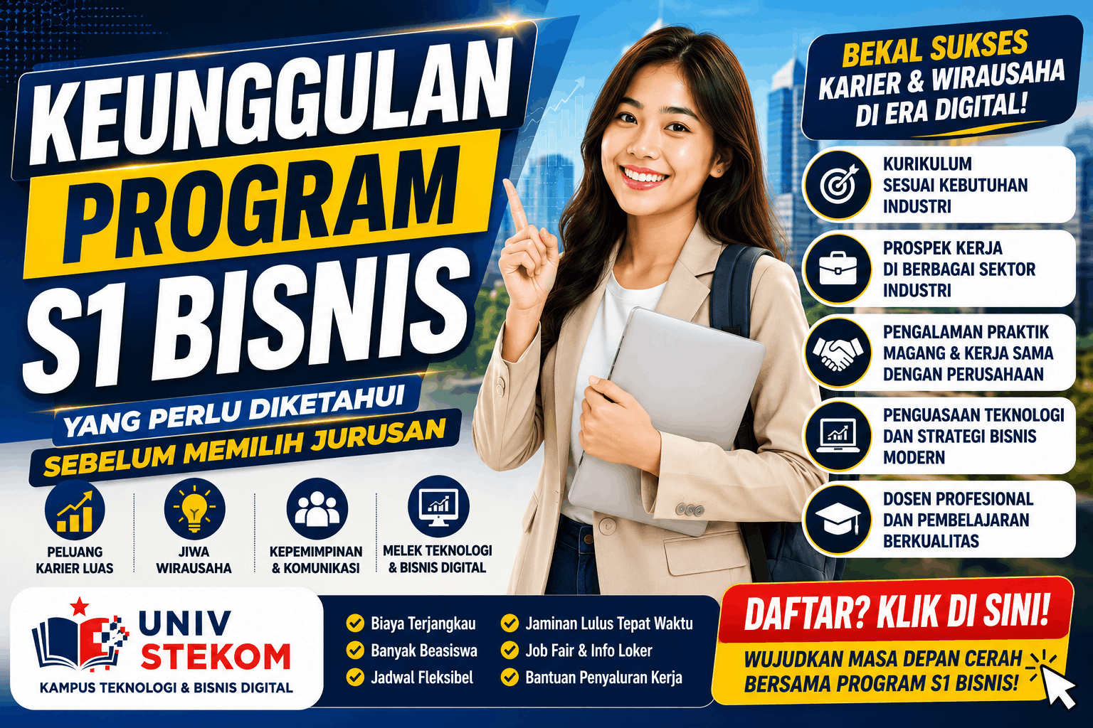 Keunggulan Program S1 Bisnis yang Perlu Diketahui Sebelum Memilih Jurusan