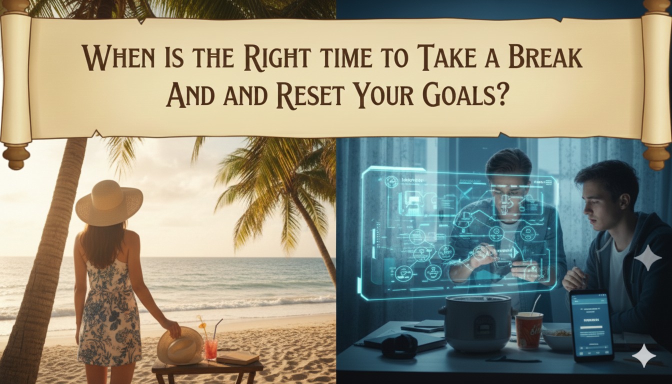 When Is the Right Time to Take a Break and Reset Your Goals?