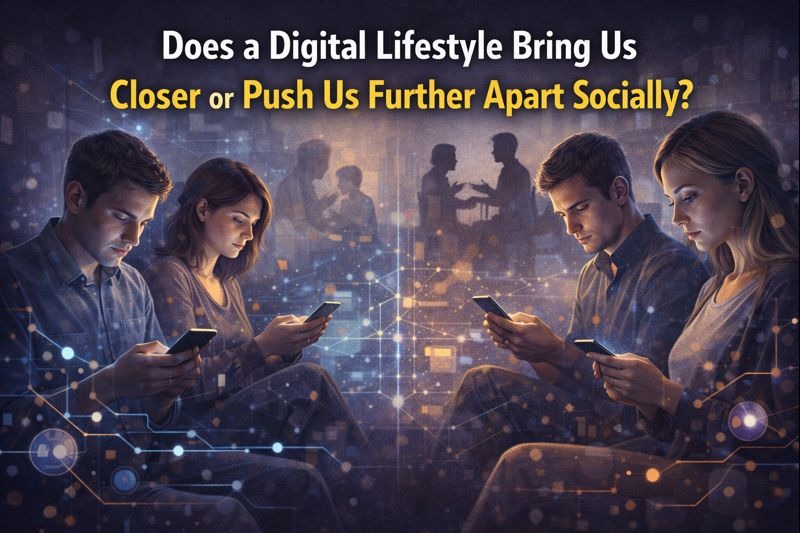 Does a Digital Lifestyle Bring Us Closer or Push Us Further Apart Socially?