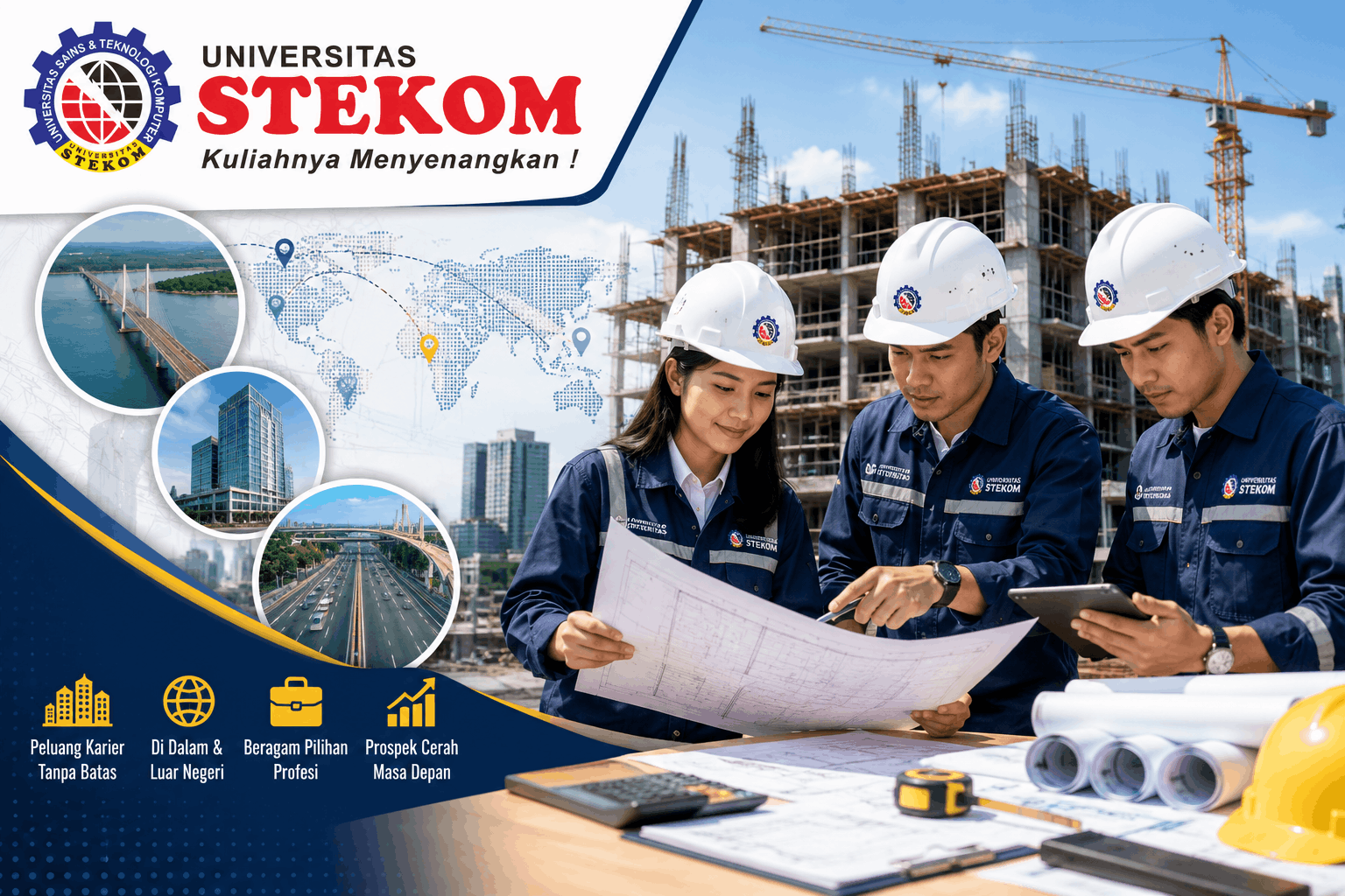 Lulusan Teknik Sipil Bisa Bekerja di Mana Saja? Kenali Peluang di Dalam dan Luar Negeri