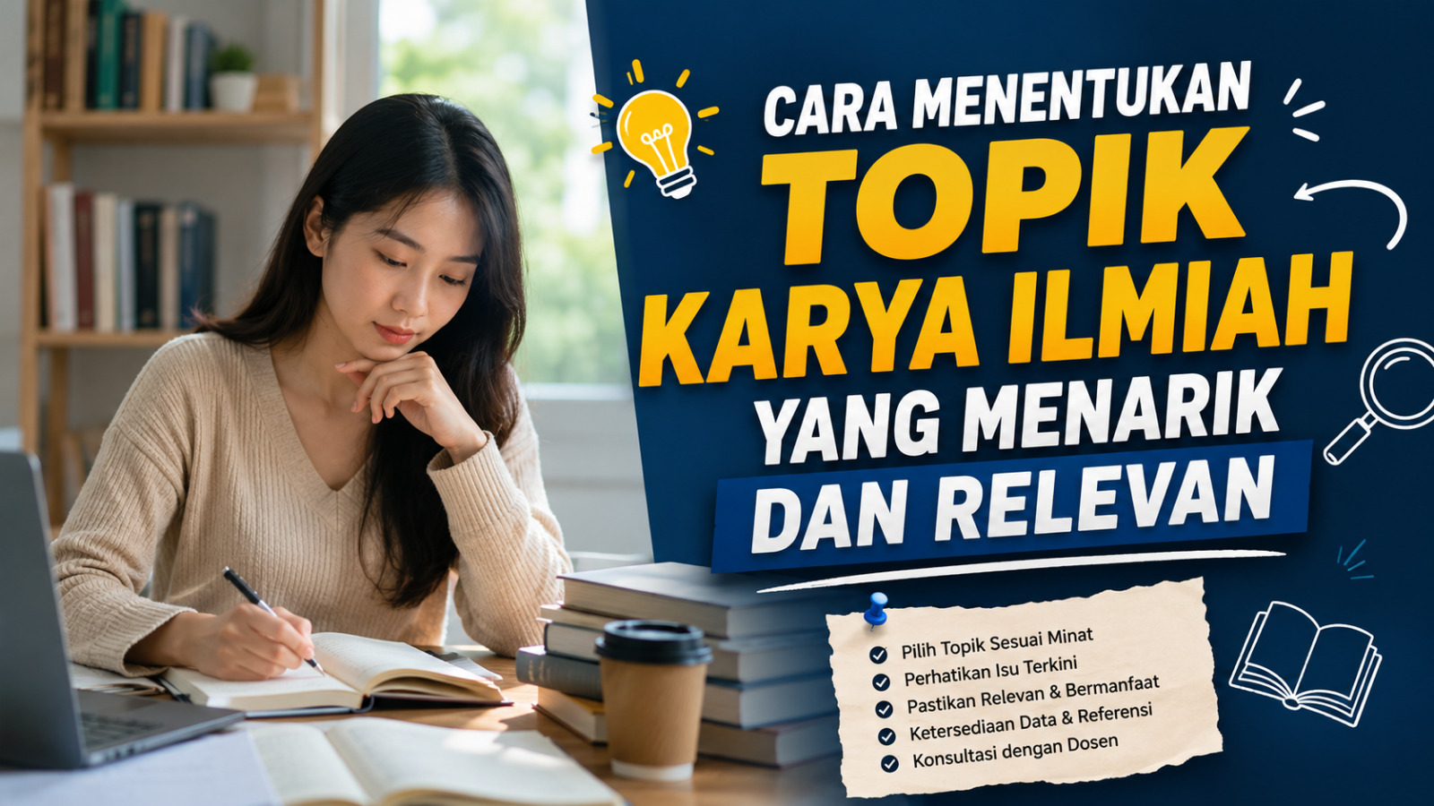 Cara Menentukan Topik Karya Ilmiah Yang Menarik Dan Relevan