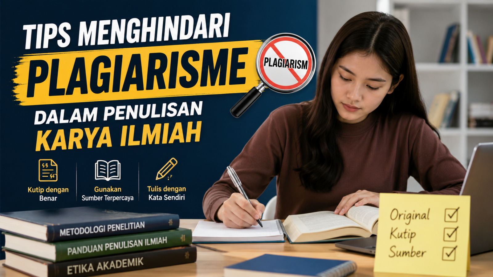 Tips Menghindari Plagiarisme Dalam Penulisan Karya Ilmiah