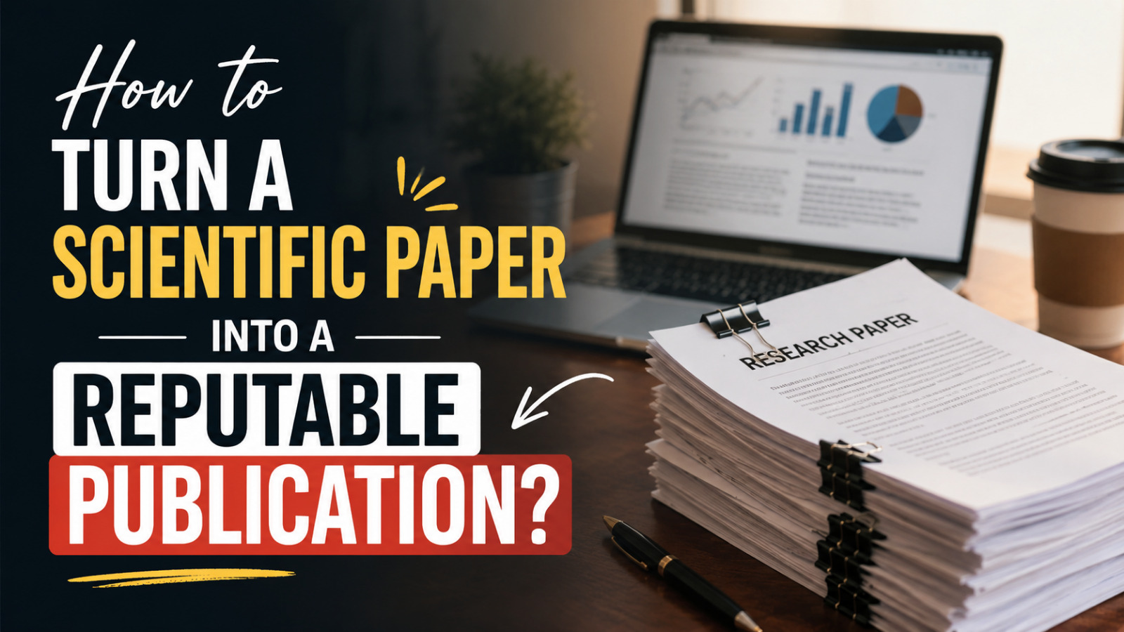 How to Turn a Scientific Paper into a Reputable Publication?