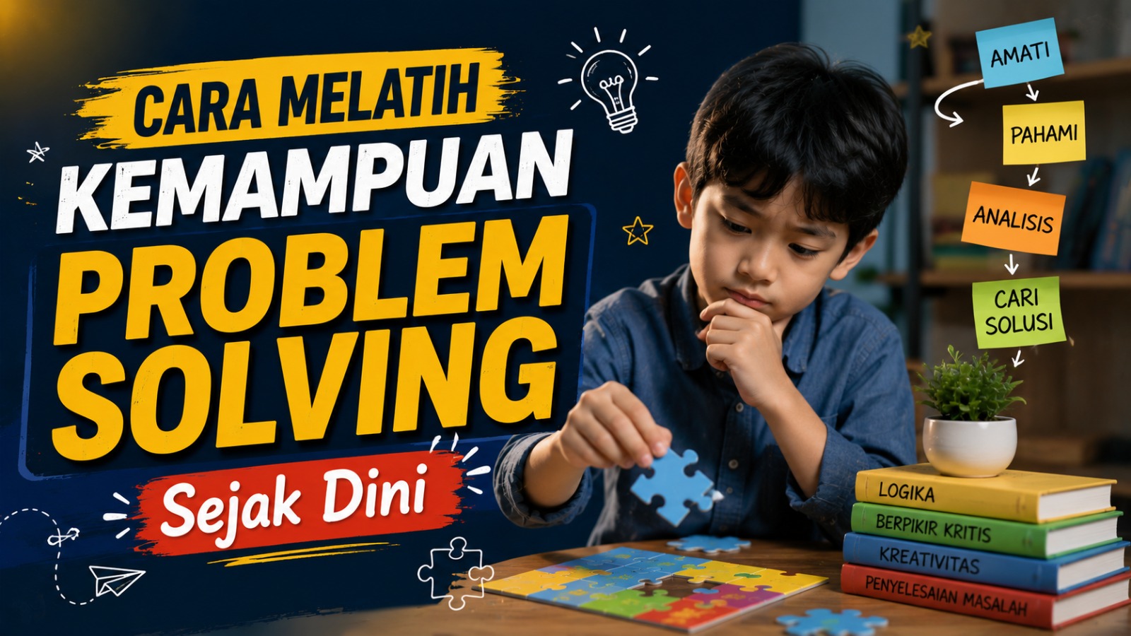 Cara Melatih Kemampuan Problem Solving Sejak Dini