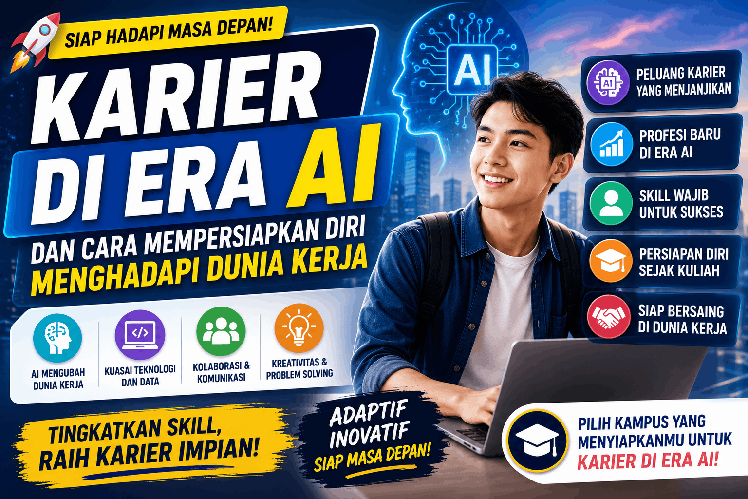 Karier di Era AI dan Cara Mempersiapkan Diri Menghadapi Dunia Kerja