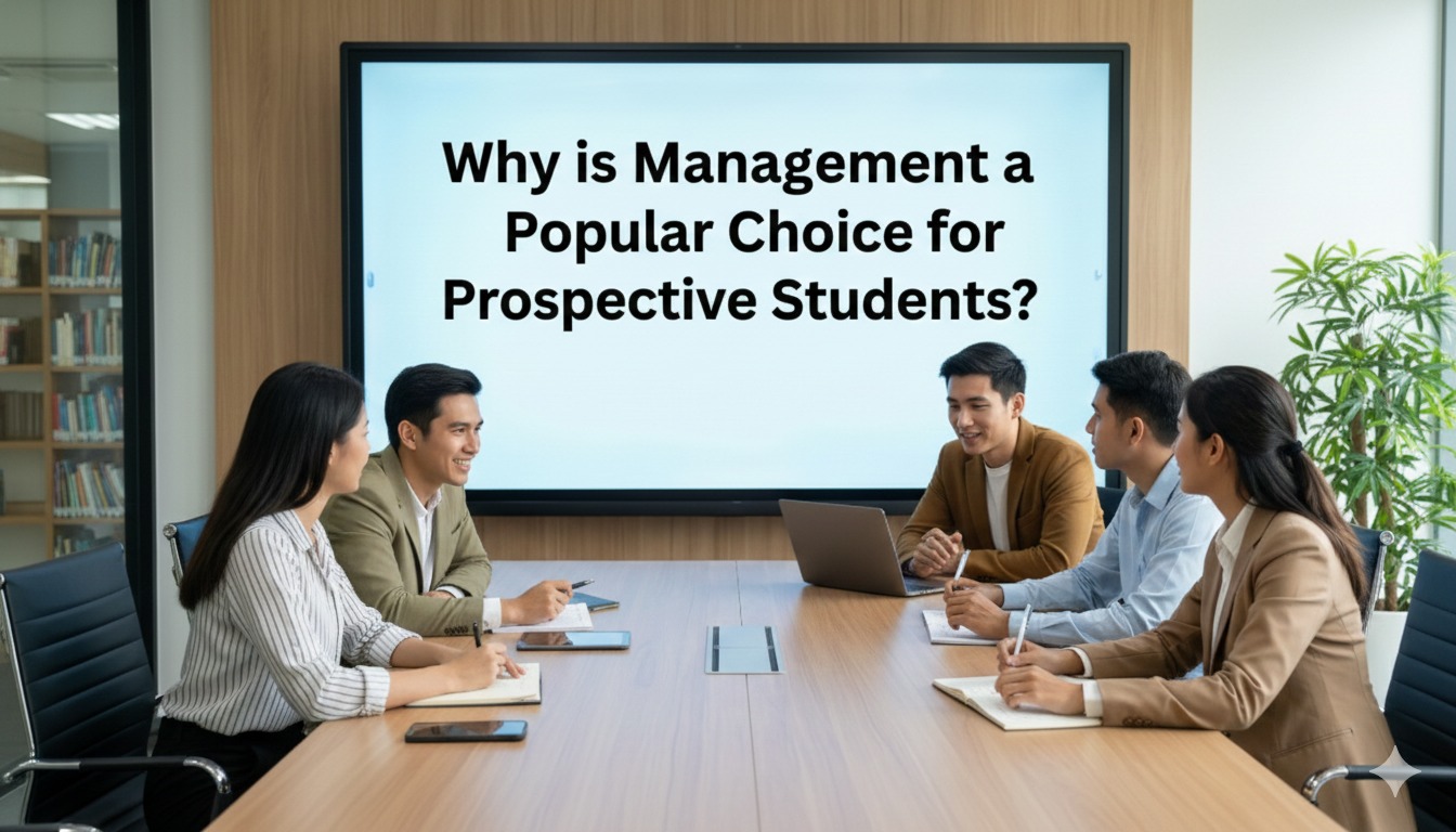 Why is Management a Popular Choice for Prospective Students?