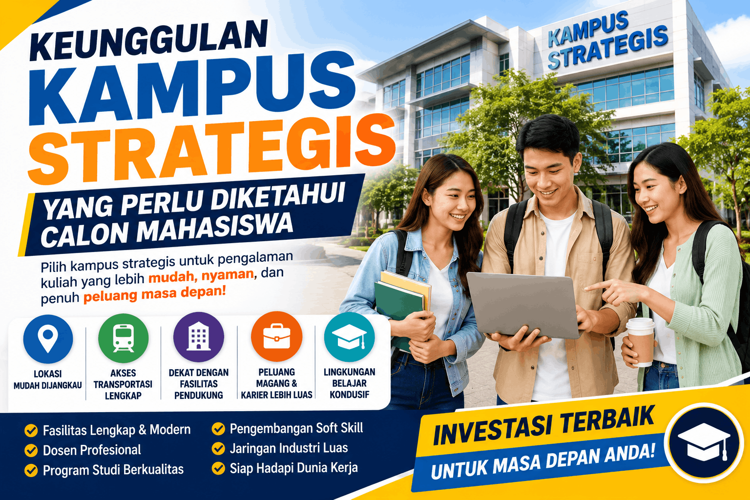 Keunggulan Kampus Strategis yang Perlu Diketahui Calon Mahasiswa