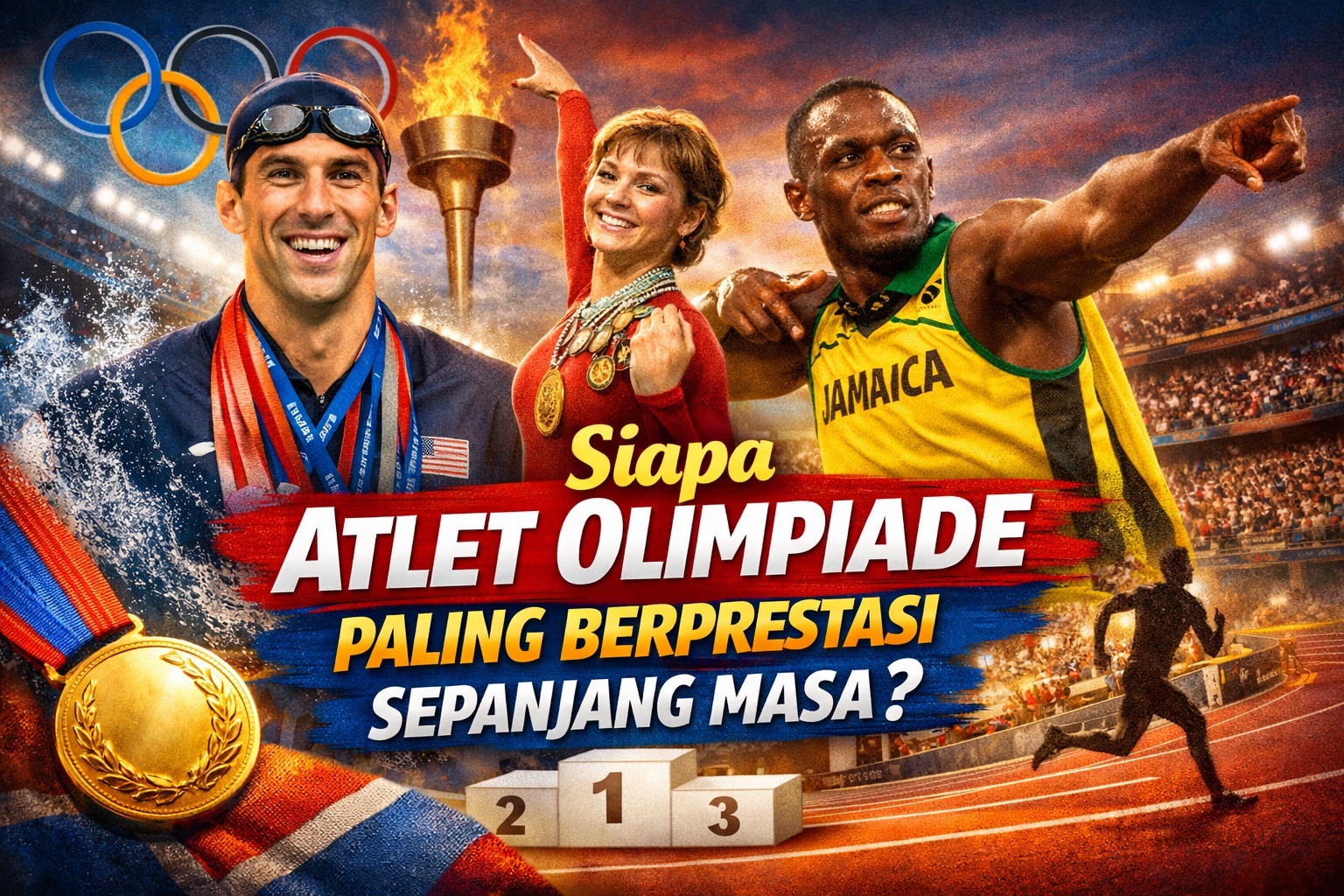 Siapa Atlet Olimpiade Paling Berprestasi Sepanjang Masa?