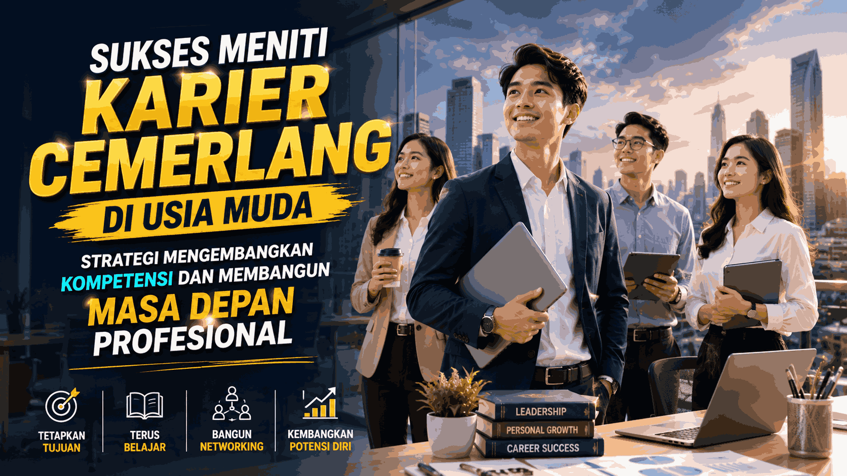 Sukses Meniti Karier Cemerlang di Usia Muda Strategi Mengembangkan Kompetensi dan Membangun Masa Depan Profesional