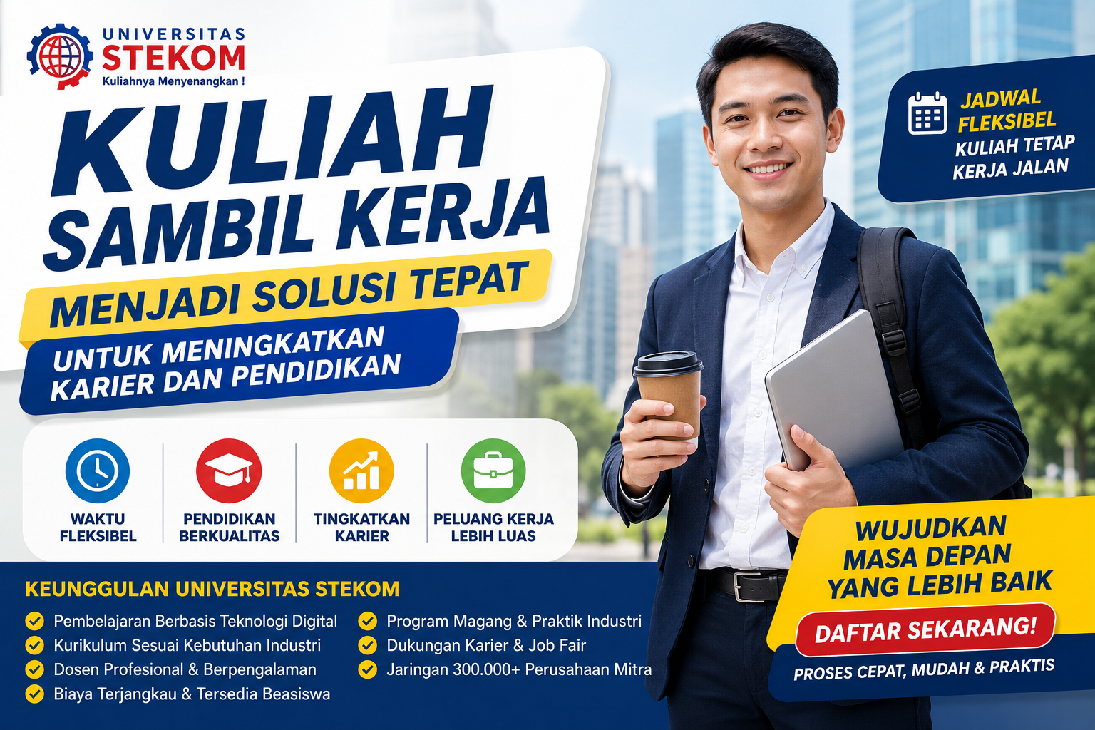 Kuliah Sambil Kerja Menjadi Solusi Tepat untuk Meningkatkan Karier dan Pendidikan