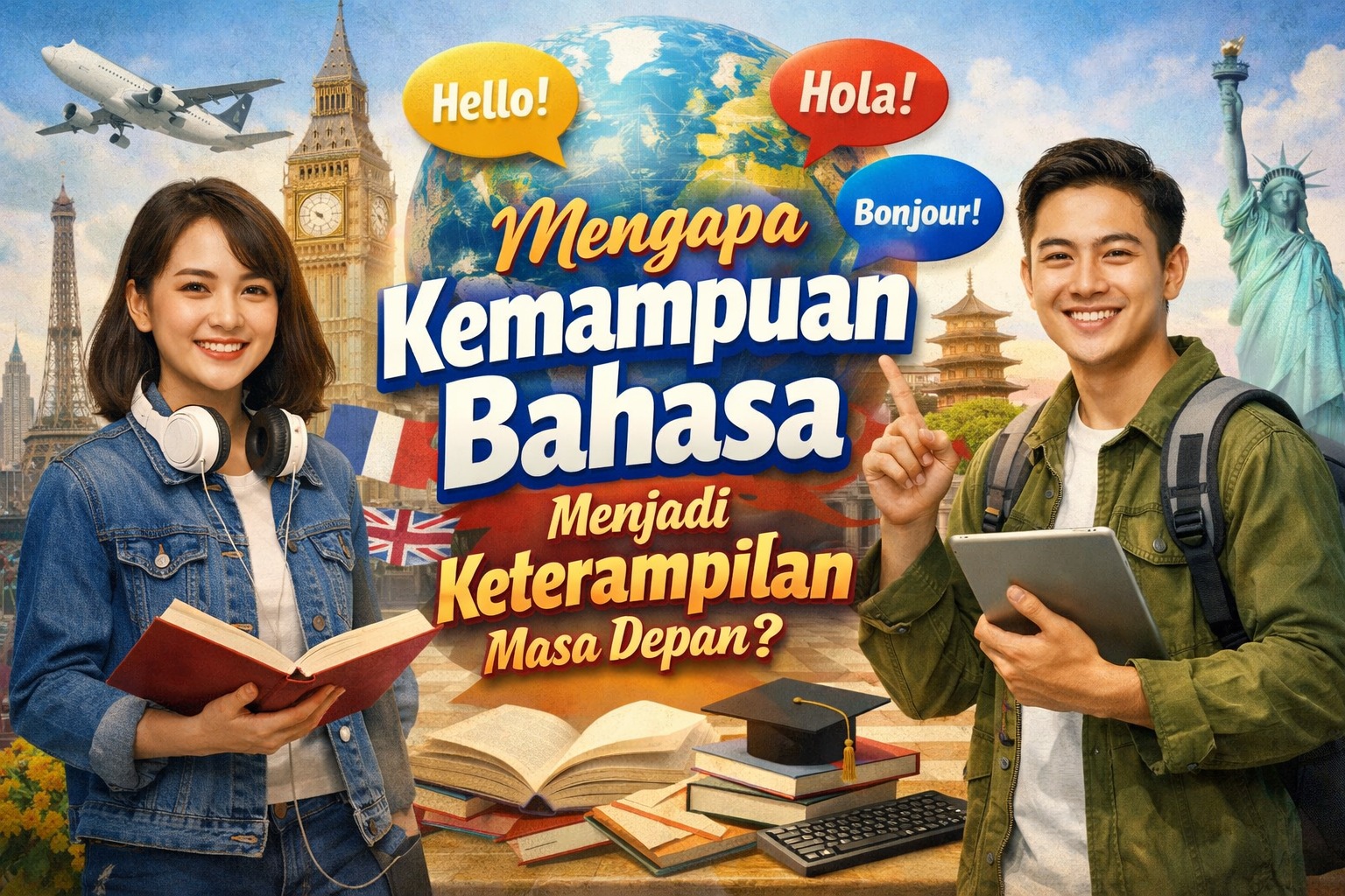 Mengapa Kemampuan Bahasa Menjadi Keterampilan Masa Depan?