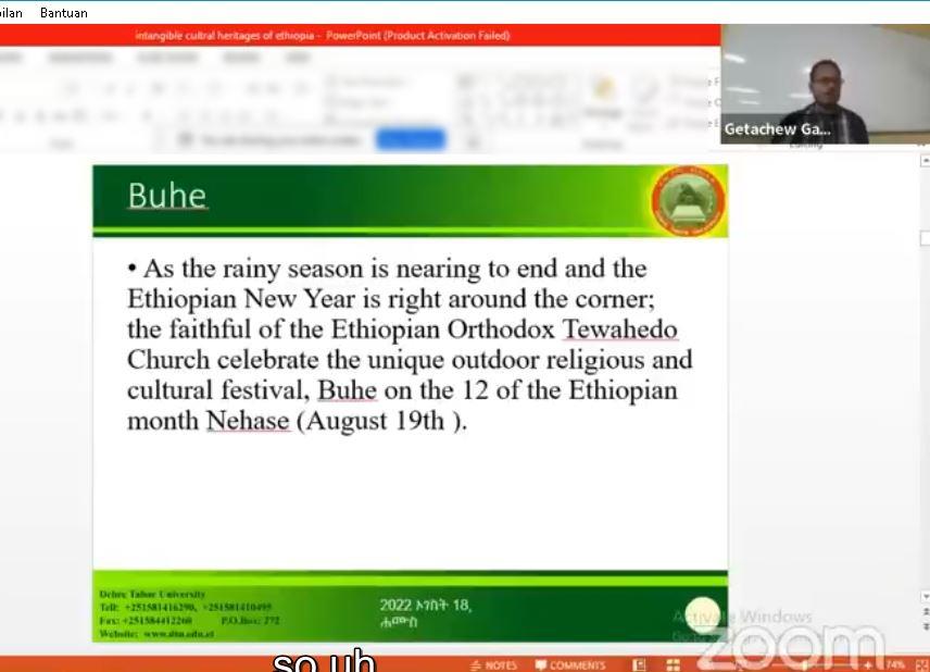 International Webinar 2022 - Get to know the beauty of diverse culture between countries – Part 13