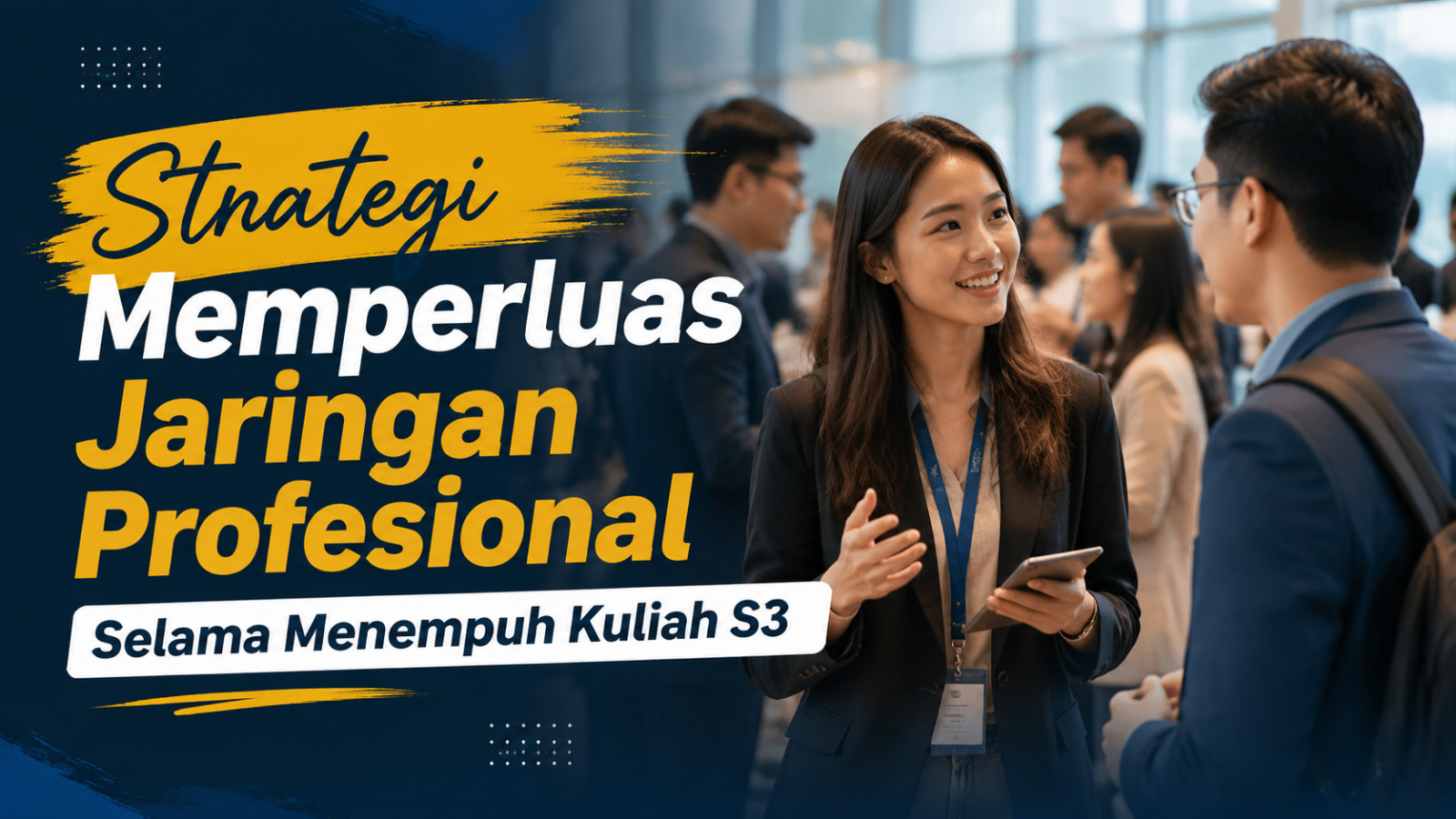 Strategi Memperluas Jaringan Profesional Selama Menempuh Kuliah S3
