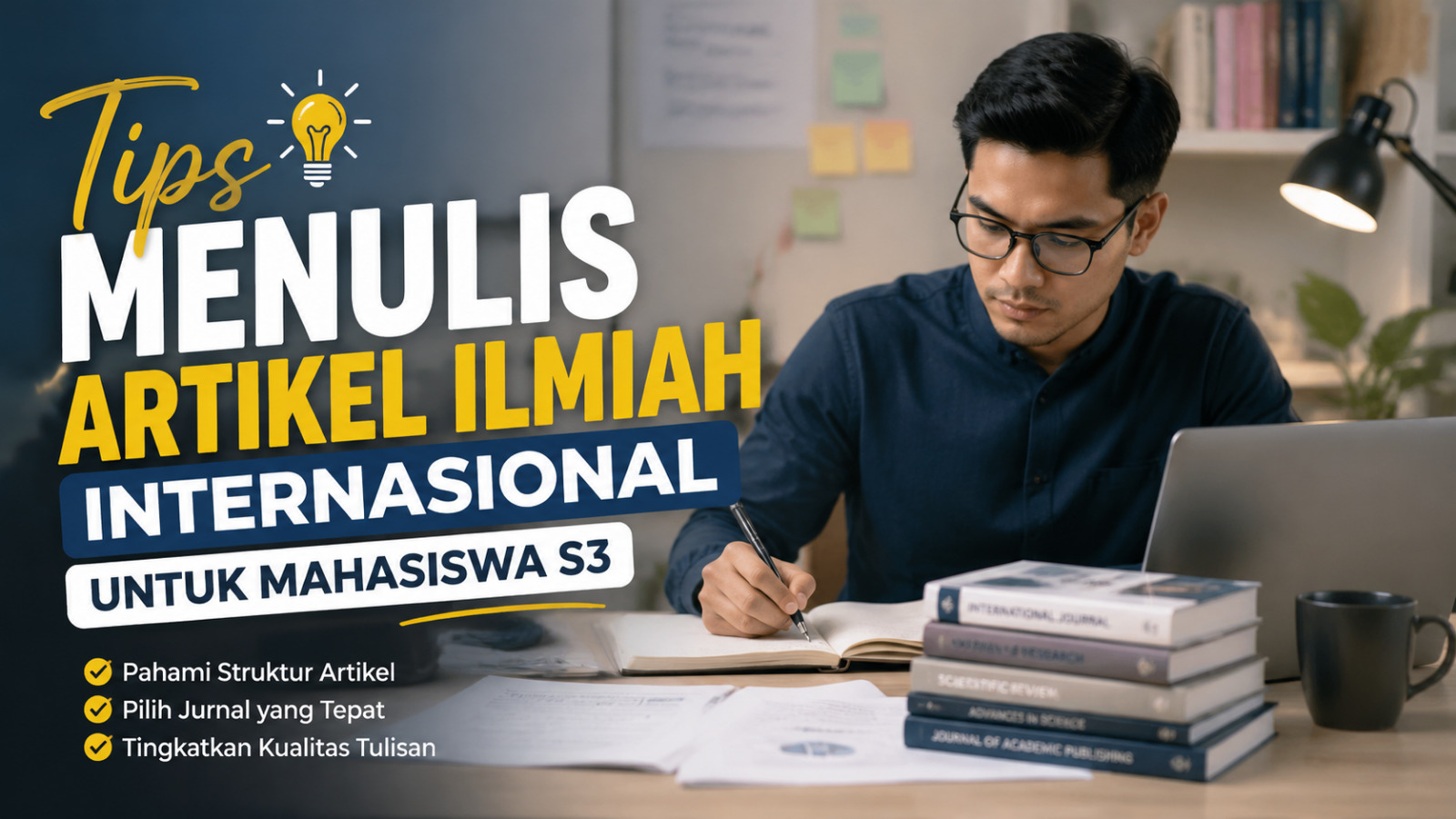 Tips Menulis Artikel Ilmiah Internasional Untuk Mahasiswa S3