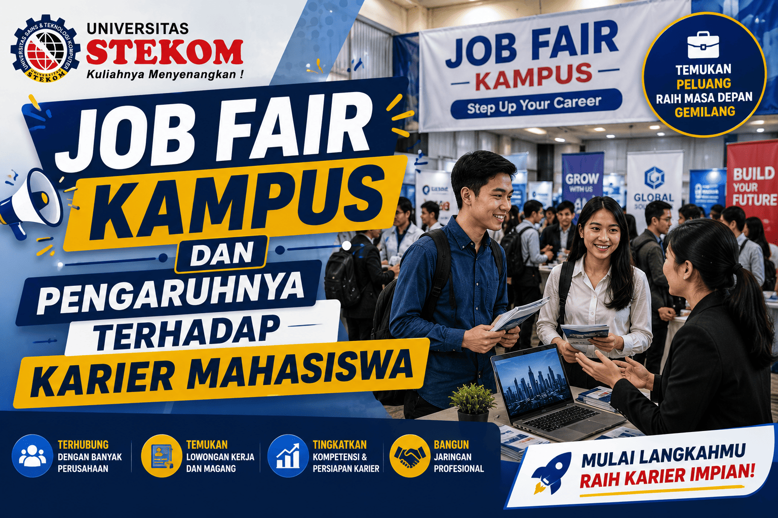 Job Fair Kampus dan Pengaruhnya terhadap Karier Mahasiswa