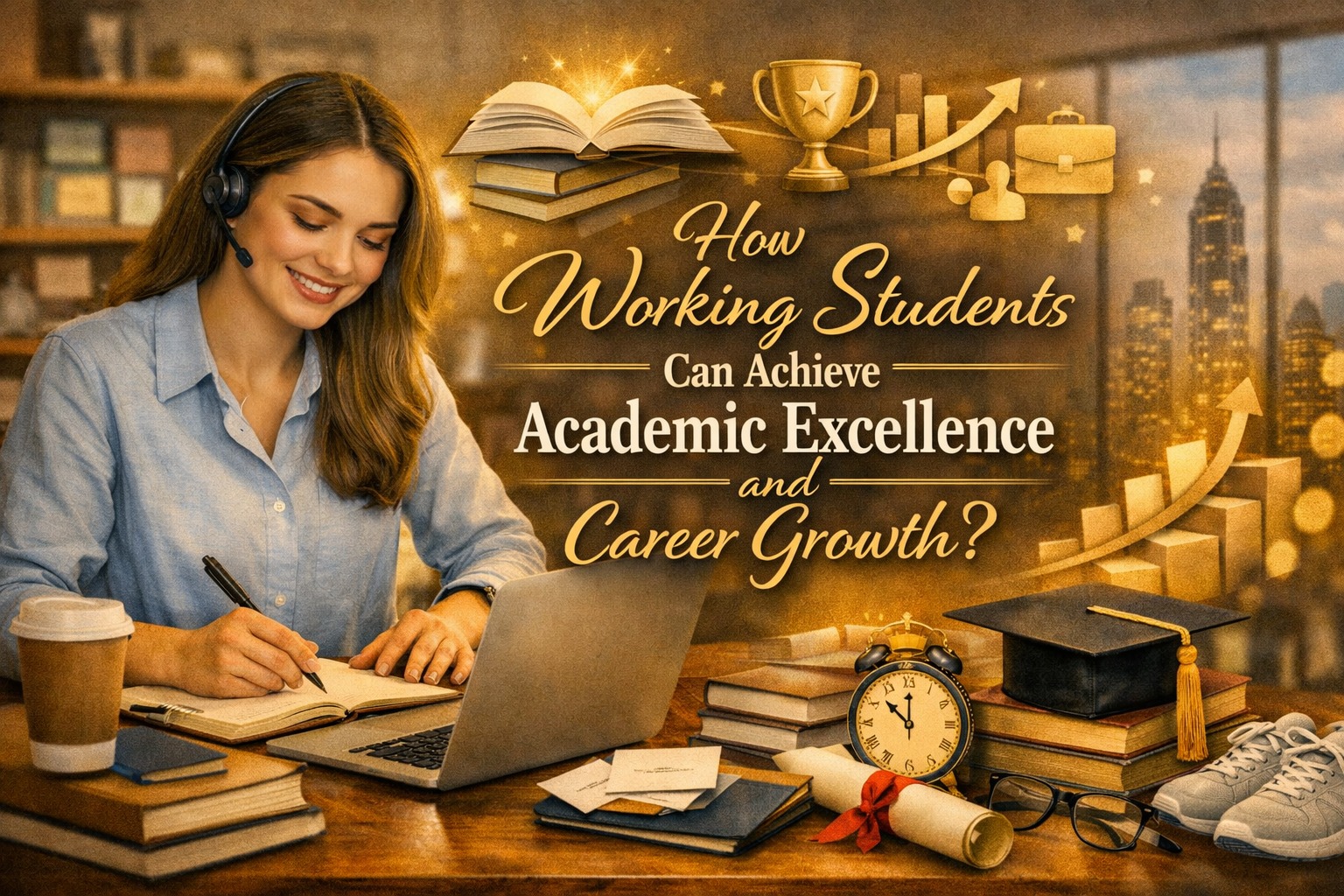 How Working Students Can Achieve Academic Excellence and Career Growth?