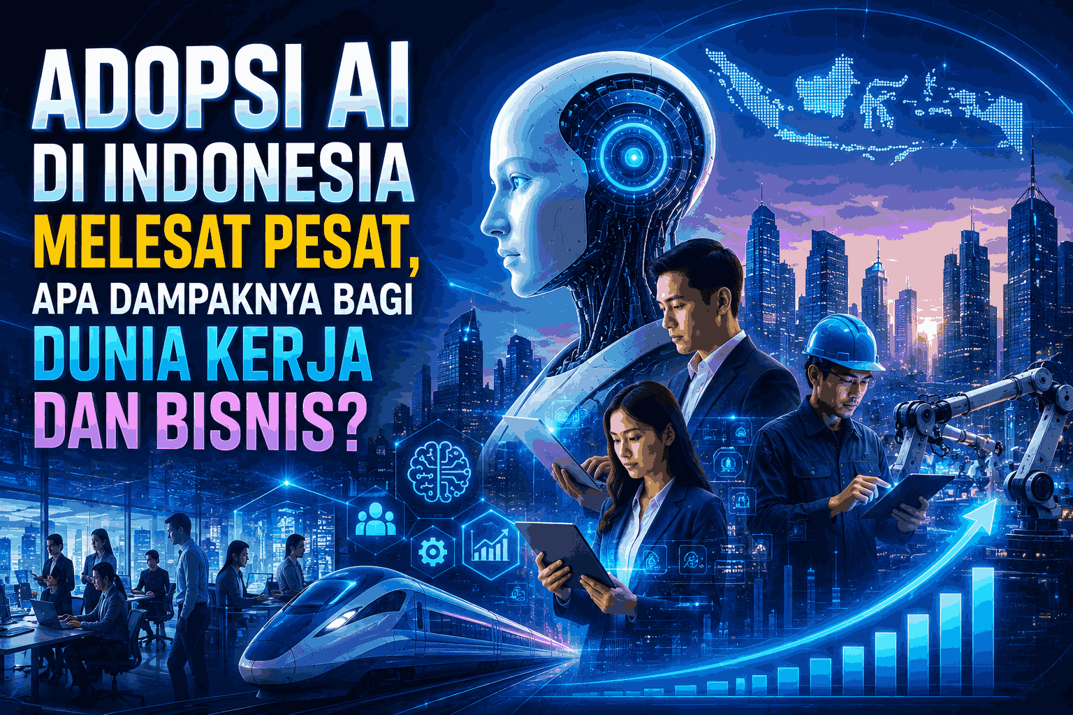 Adopsi AI di Indonesia Melesat Pesat, Apa Dampaknya bagi Dunia Kerja dan Bisnis?