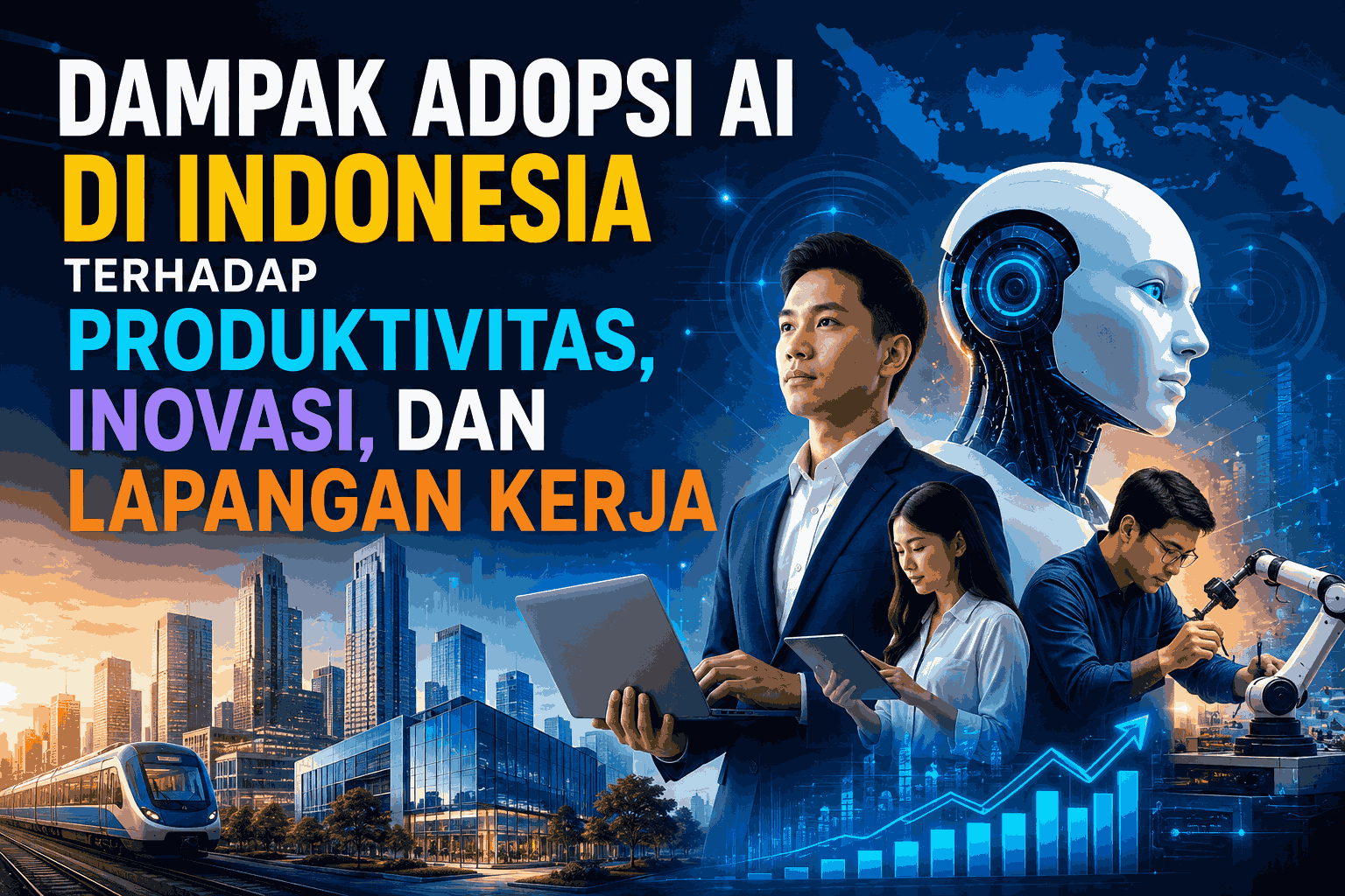 Dampak Adopsi AI di Indonesia terhadap Produktivitas, Inovasi, dan Lapangan Kerja