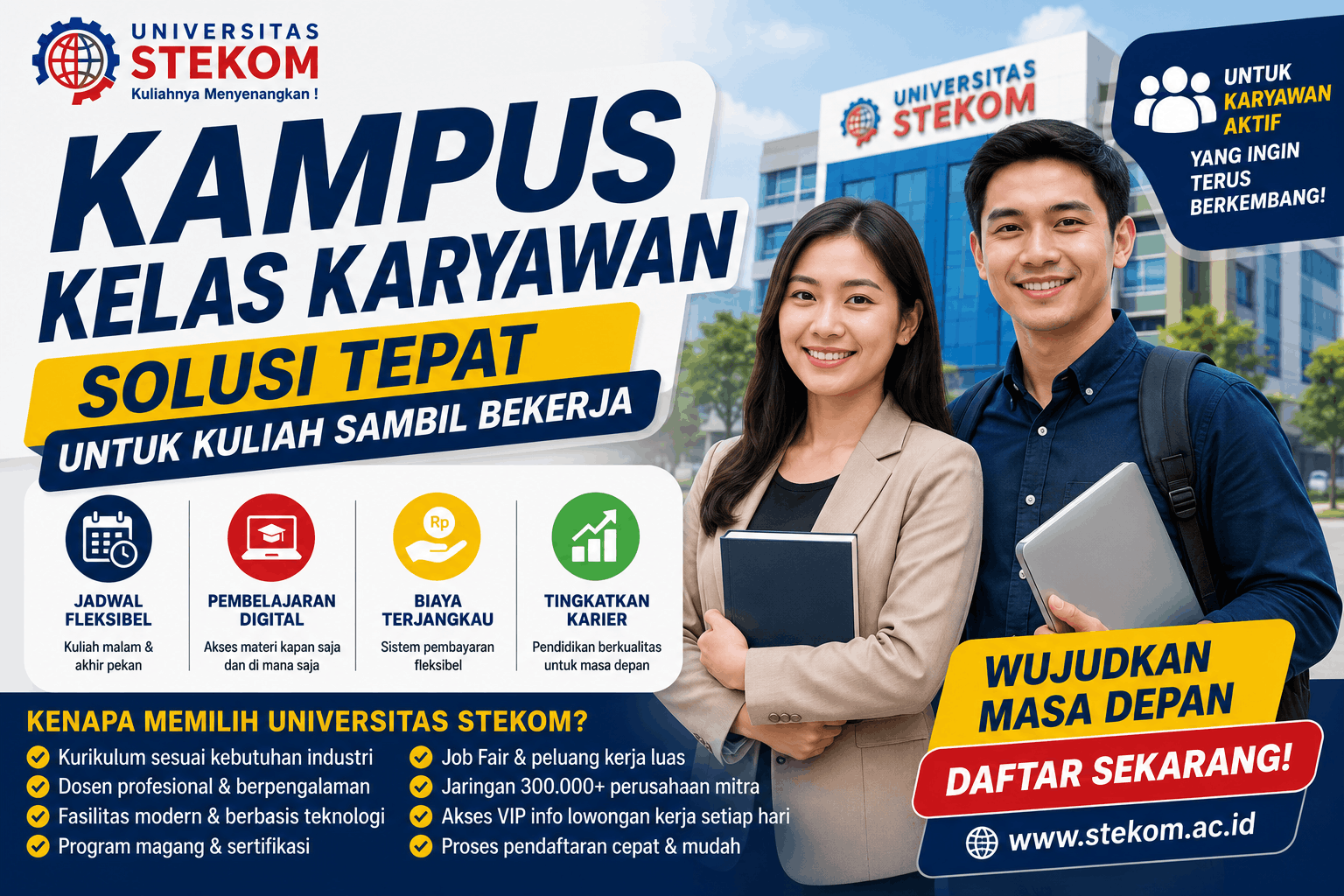 Kampus Kelas Karyawan Menjadi Solusi Tepat untuk Kuliah Sambil Bekerja