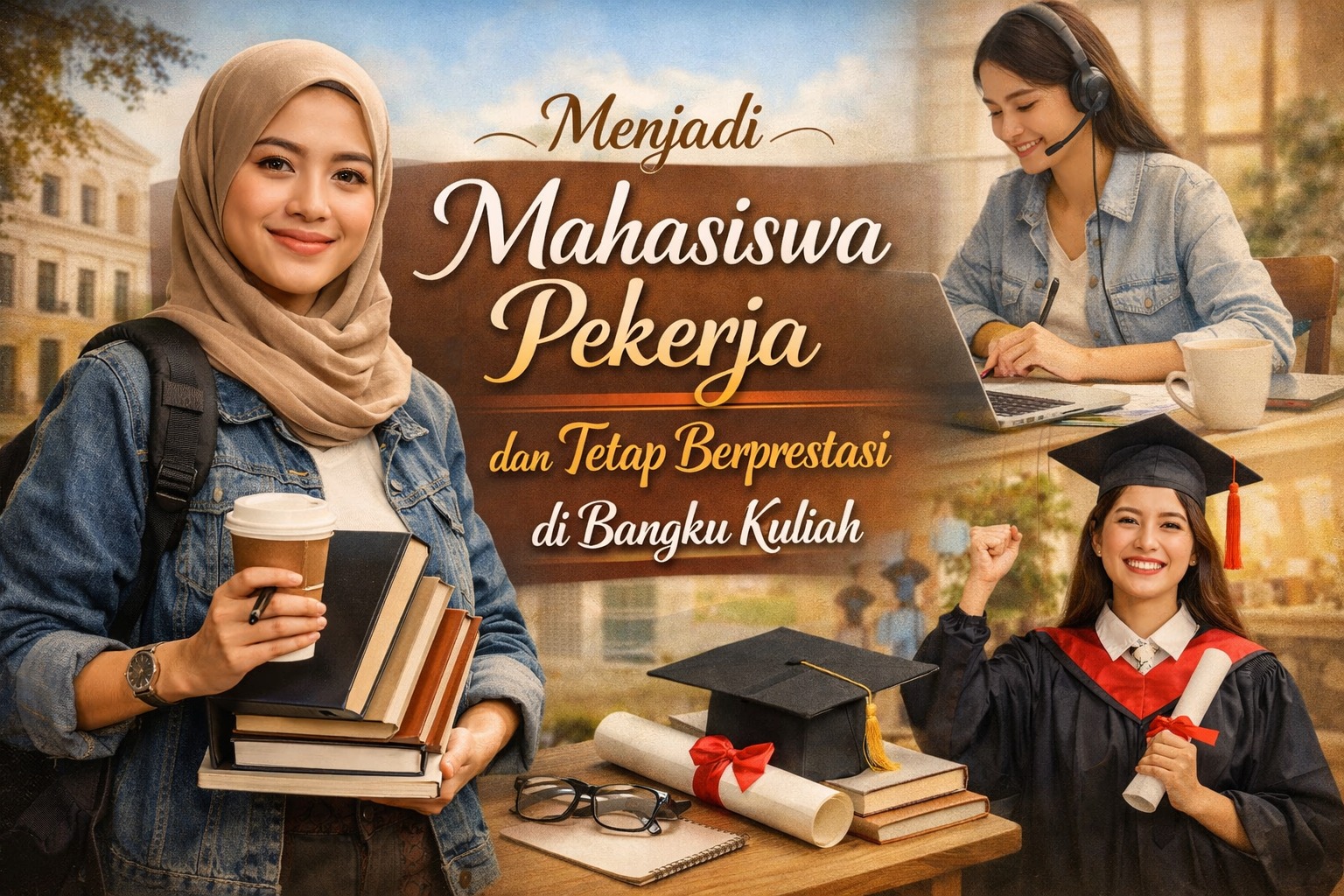 Menjadi Mahasiswa Pekerja dan Tetap Berprestasi di Bangku Kuliah