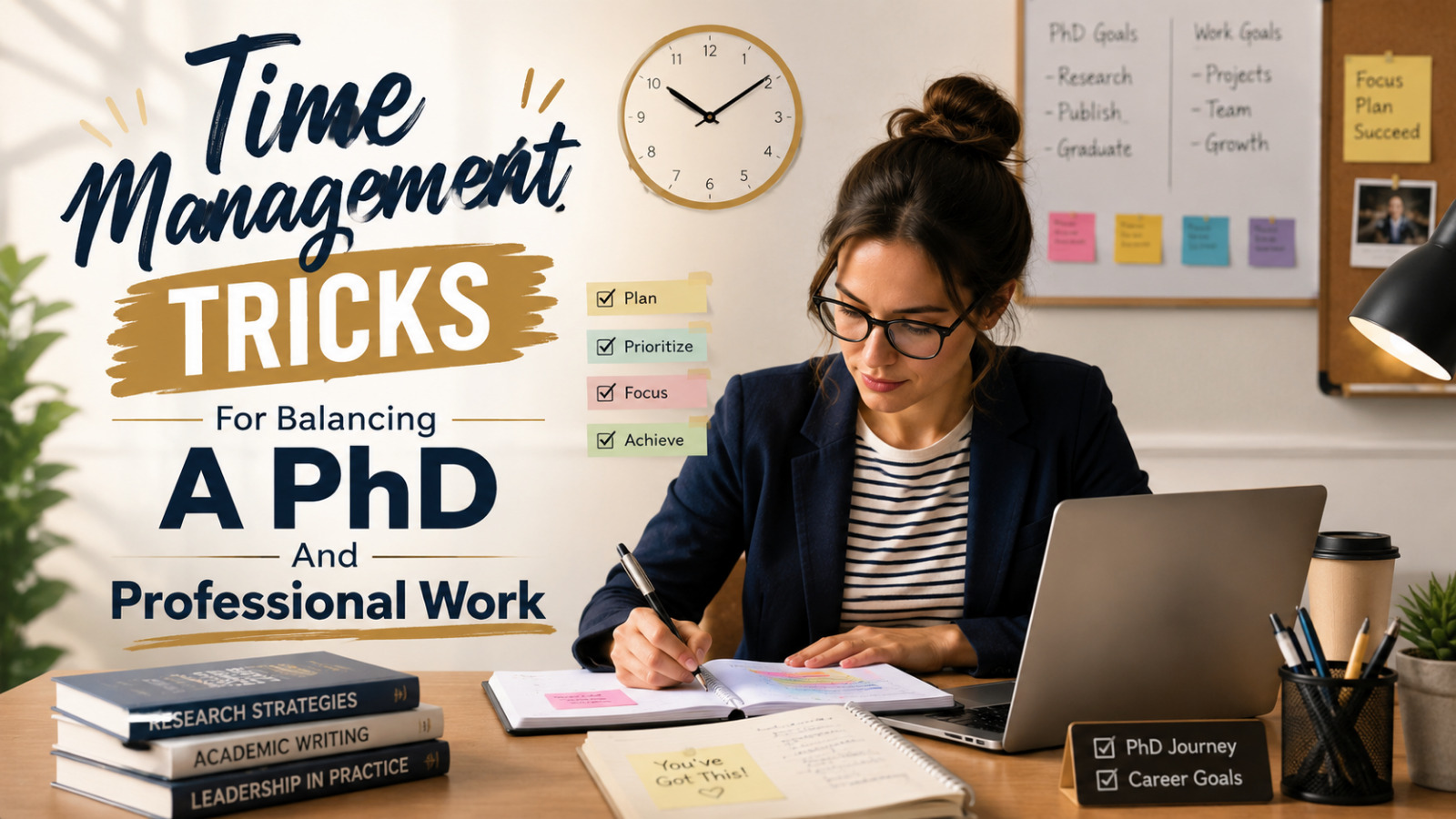 Time Management Tricks For Balancing A PhD And Professional Work