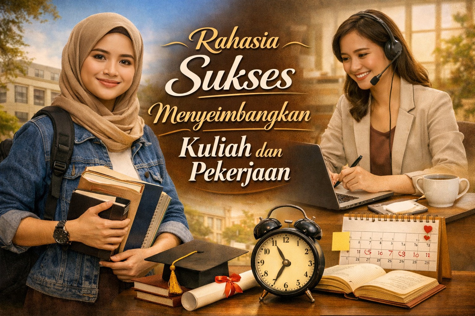 Rahasia Sukses Menyeimbangkan Kuliah dan Pekerjaan