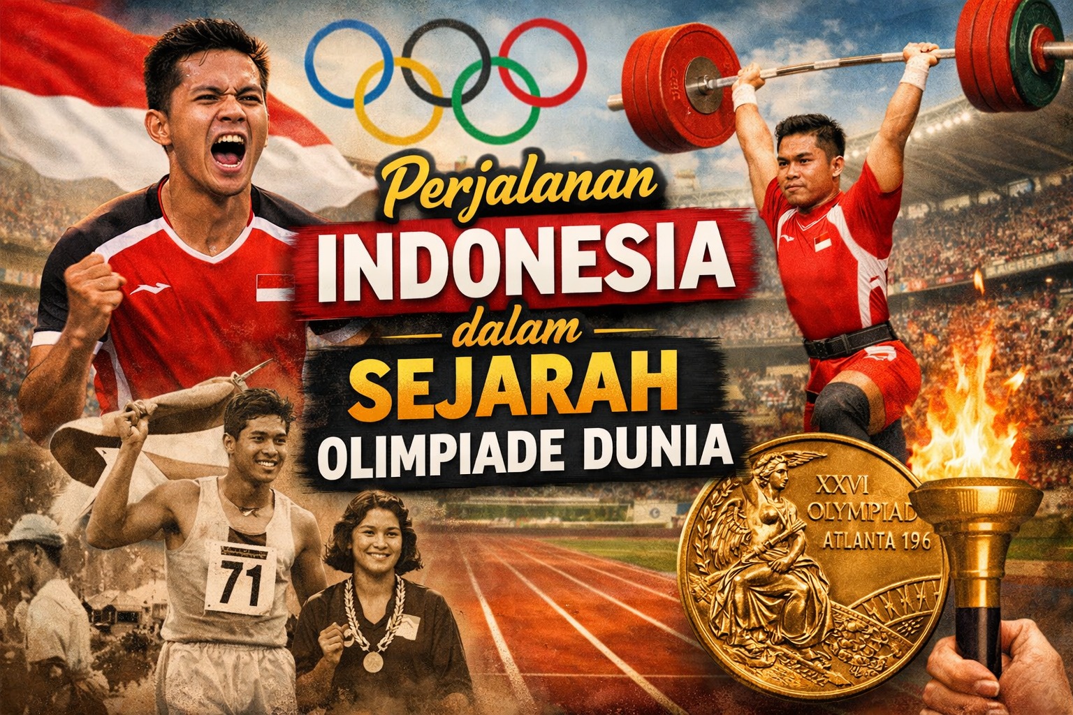Perjalanan Indonesia dalam Sejarah Olimpiade Dunia