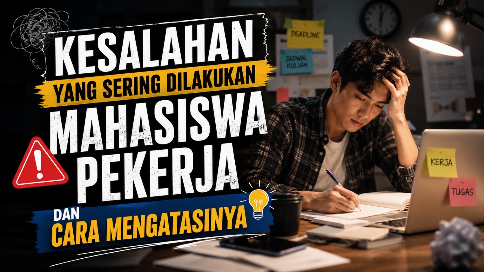 Kesalahan yang Sering Dilakukan Mahasiswa Pekerja dan Cara Mengatasinya