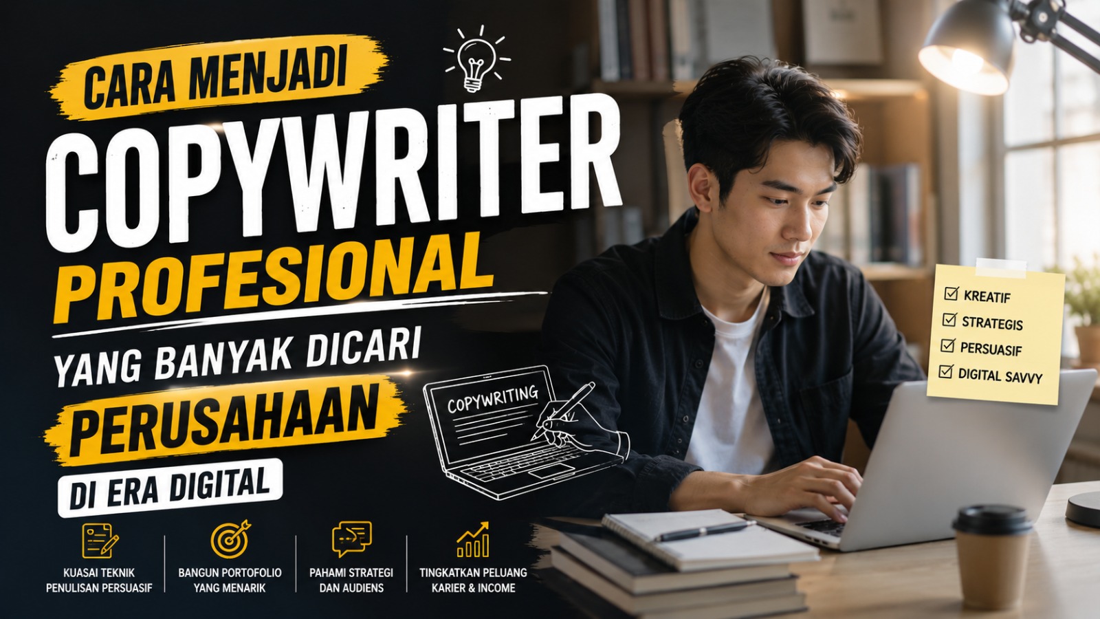 Cara Menjadi Copywriter Profesional yang Banyak Dicari Perusahaan di Era Digital
