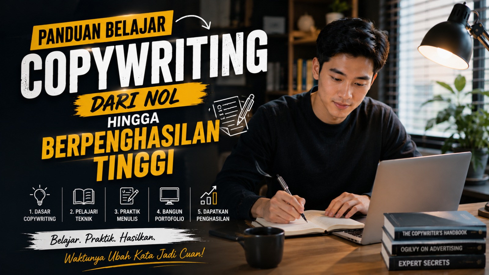 Panduan Belajar Copywriting dari Nol hingga Berpenghasilan Tinggi