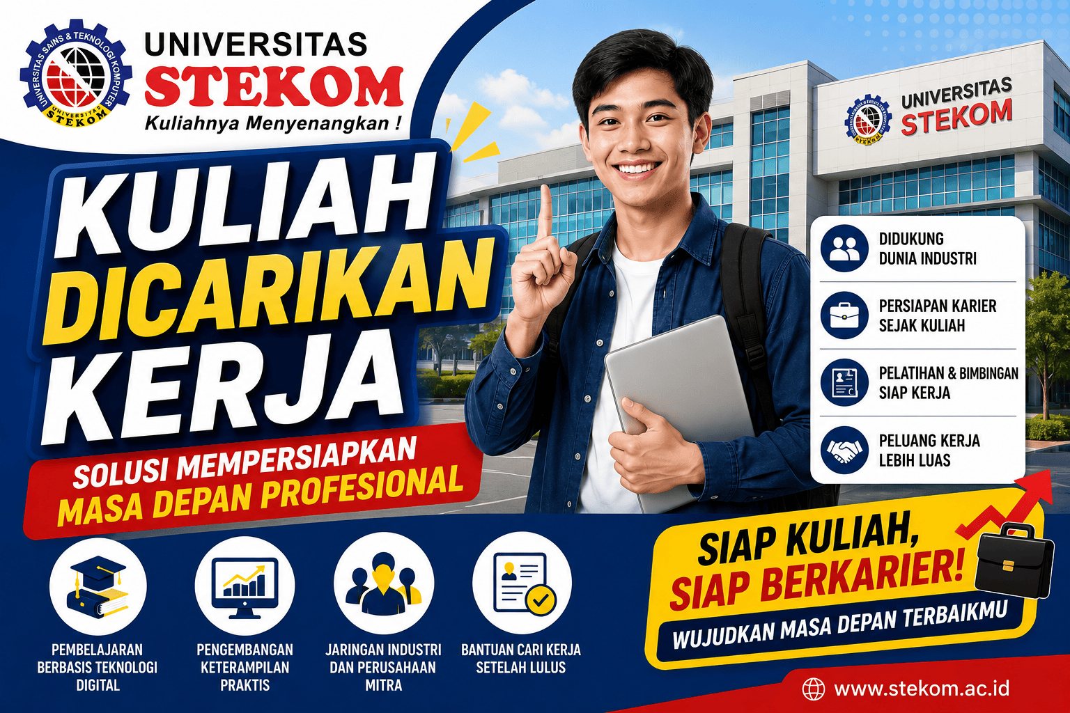 Kuliah Dicarikan Kerja, Solusi Mempersiapkan Masa Depan Profesional