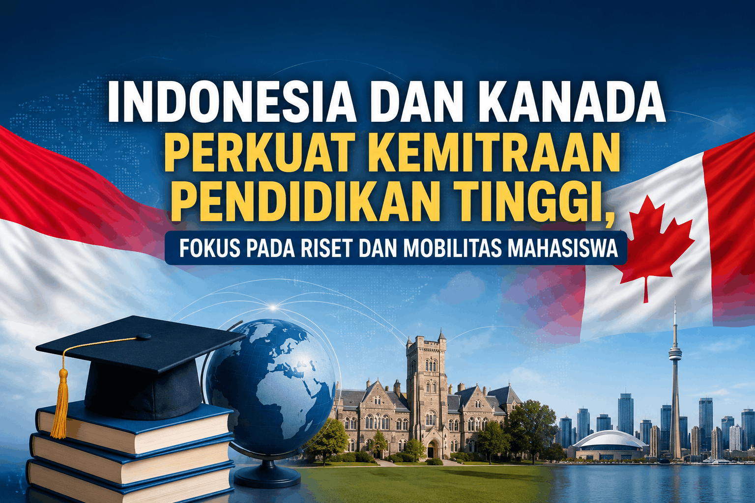 Indonesia dan Kanada Perkuat Kemitraan Pendidikan Tinggi, Fokus pada Riset dan Mobilitas Mahasiswa