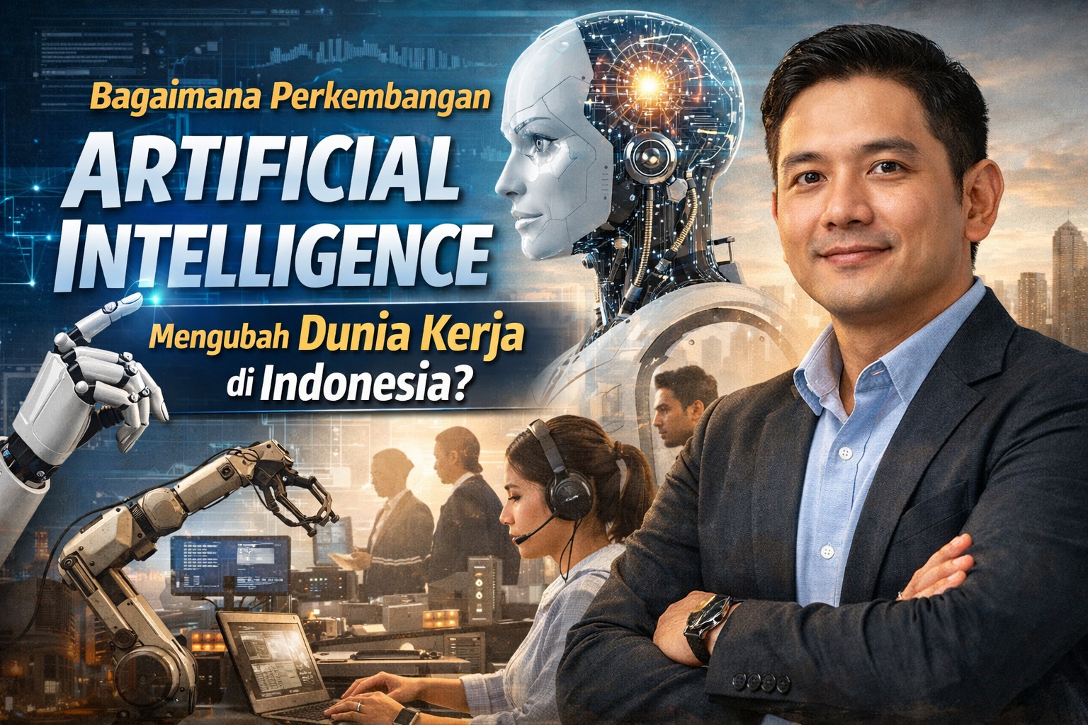 Bagaimana Perkembangan Artificial Intelligence Mengubah Dunia Kerja di Indonesia?