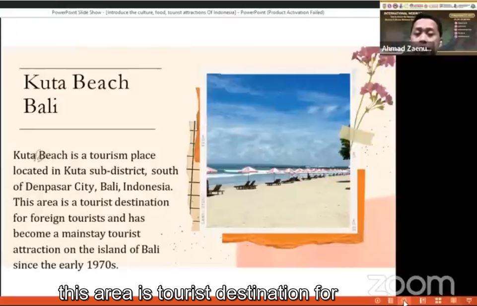 International Webinar 2022 -  Get to know the beauty of diverse culture between countries &ndash; Part 23