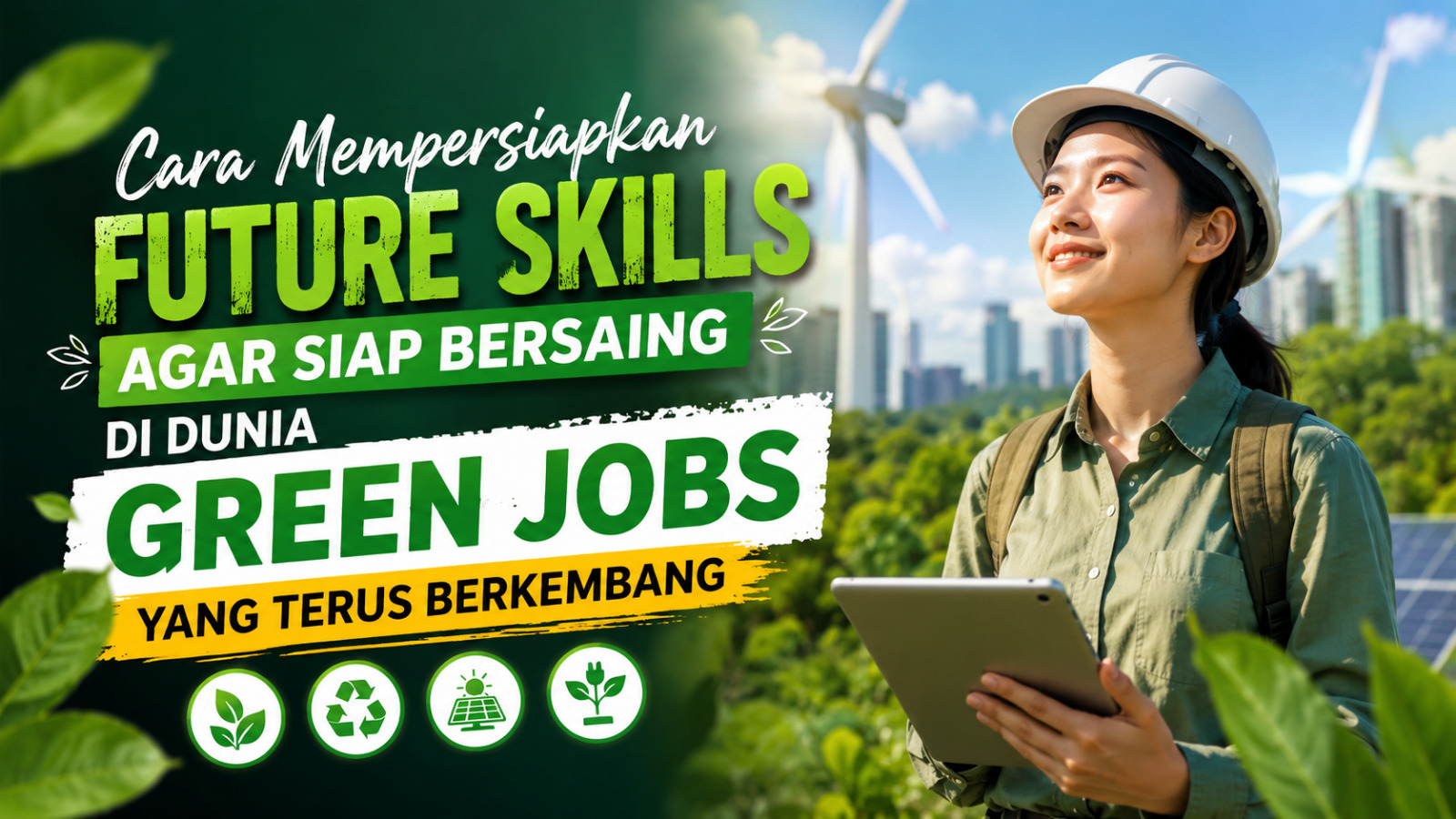 Cara Mempersiapkan Future Skills Agar Siap Bersaing Di Dunia Green Jobs Yang Terus Berkembang