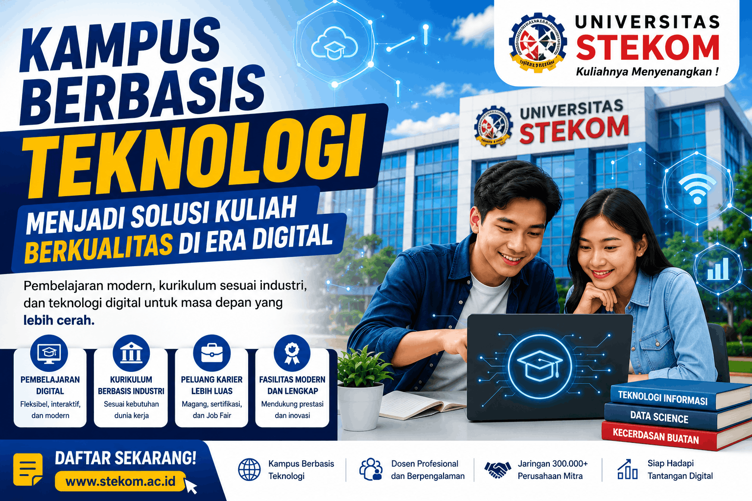 Kampus Berbasis Teknologi Menjadi Solusi Kuliah Berkualitas di Era Digital