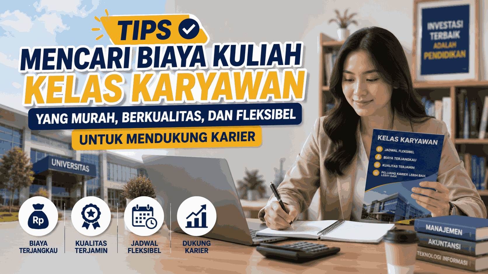 Tips Mencari Biaya Kuliah Kelas Karyawan yang Murah, Berkualitas, dan Fleksibel untuk Mendukung Karier