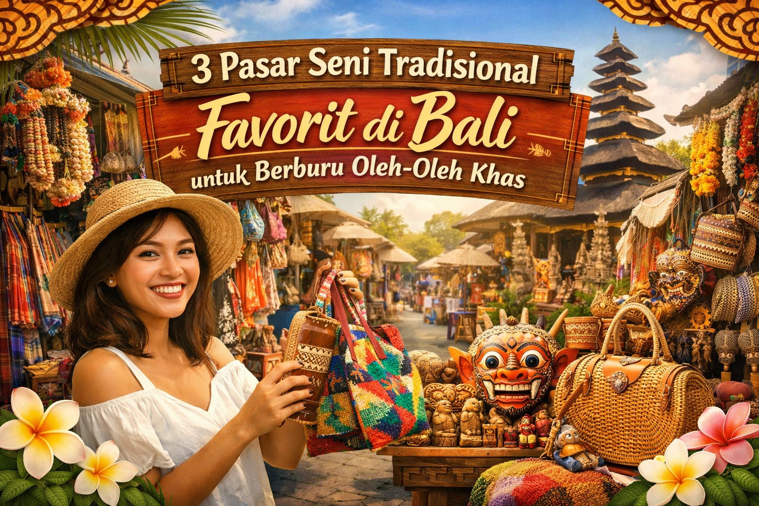 3 Pasar Seni Tradisional Favorit di Bali untuk Berburu Oleh-Oleh Khas